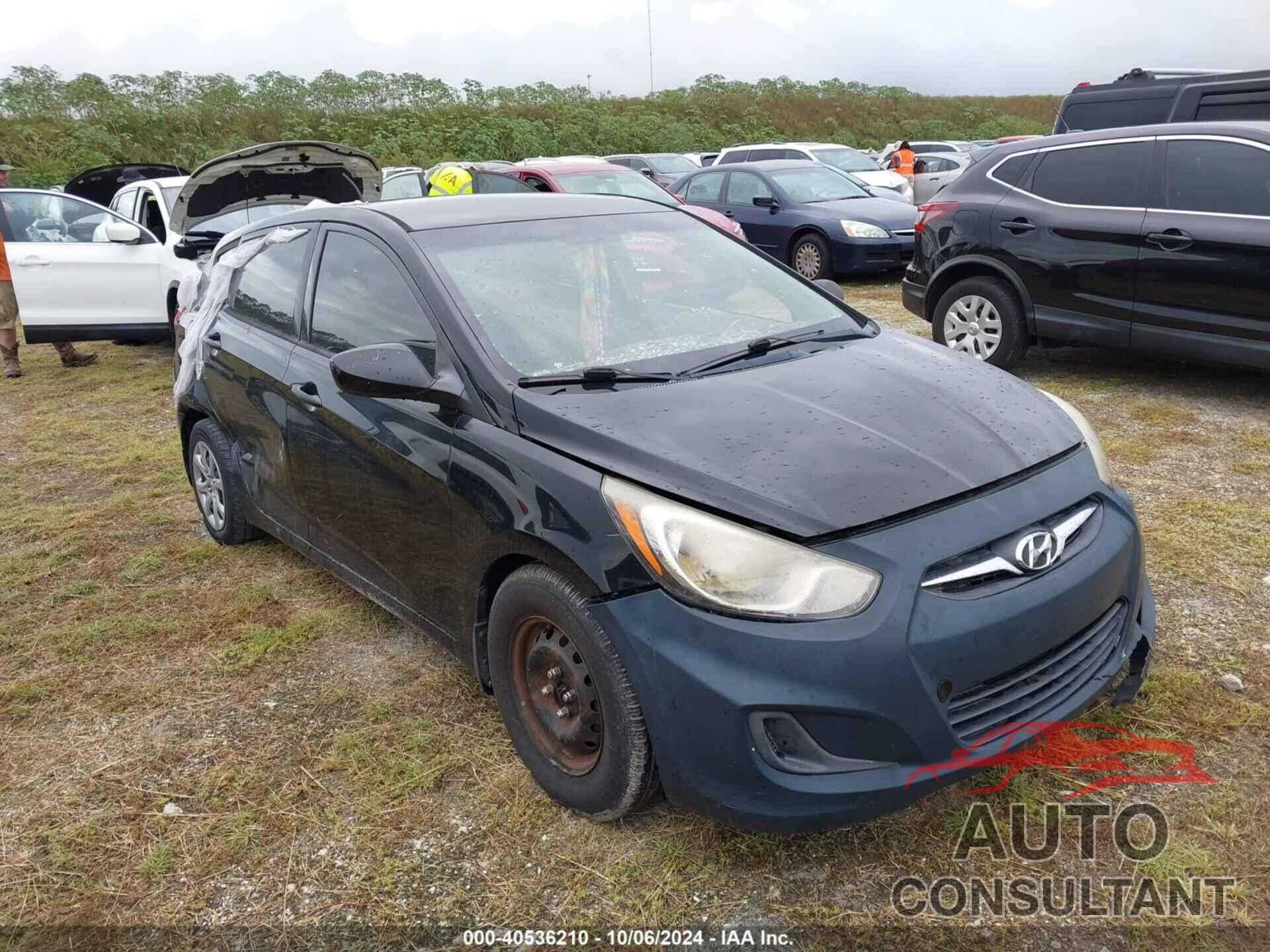 HYUNDAI ACCENT 2014 - KMHCT5AE3EU161059