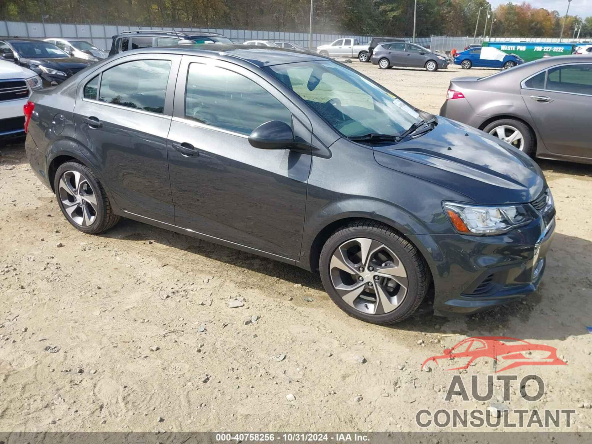 CHEVROLET SONIC 2020 - 1G1JF5SB9L4119850