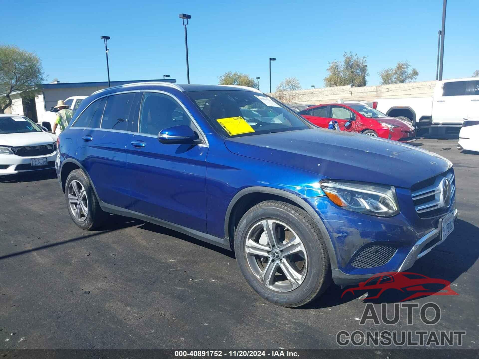 MERCEDES-BENZ GLC 300 2018 - WDC0G4JB1JV020064