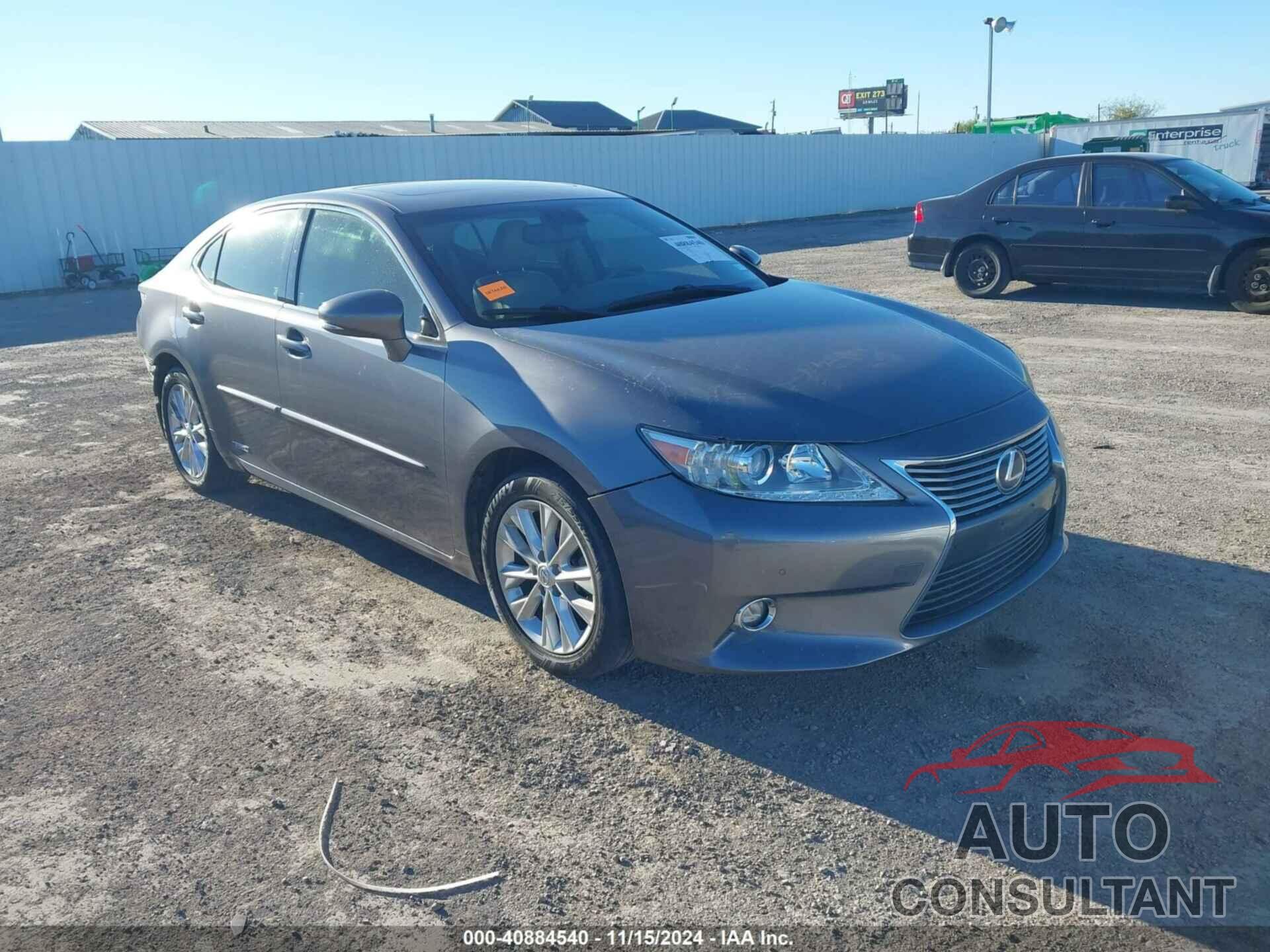 LEXUS ES 300H 2014 - JTHBW1GG4E2061054