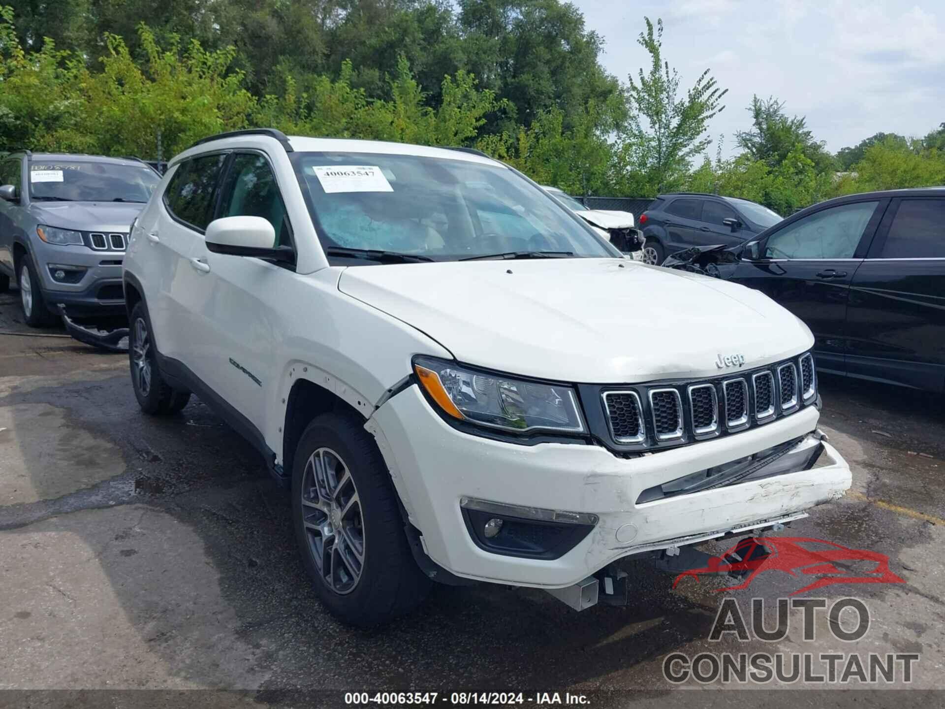 JEEP COMPASS 2018 - 3C4NJCBB3JT460972