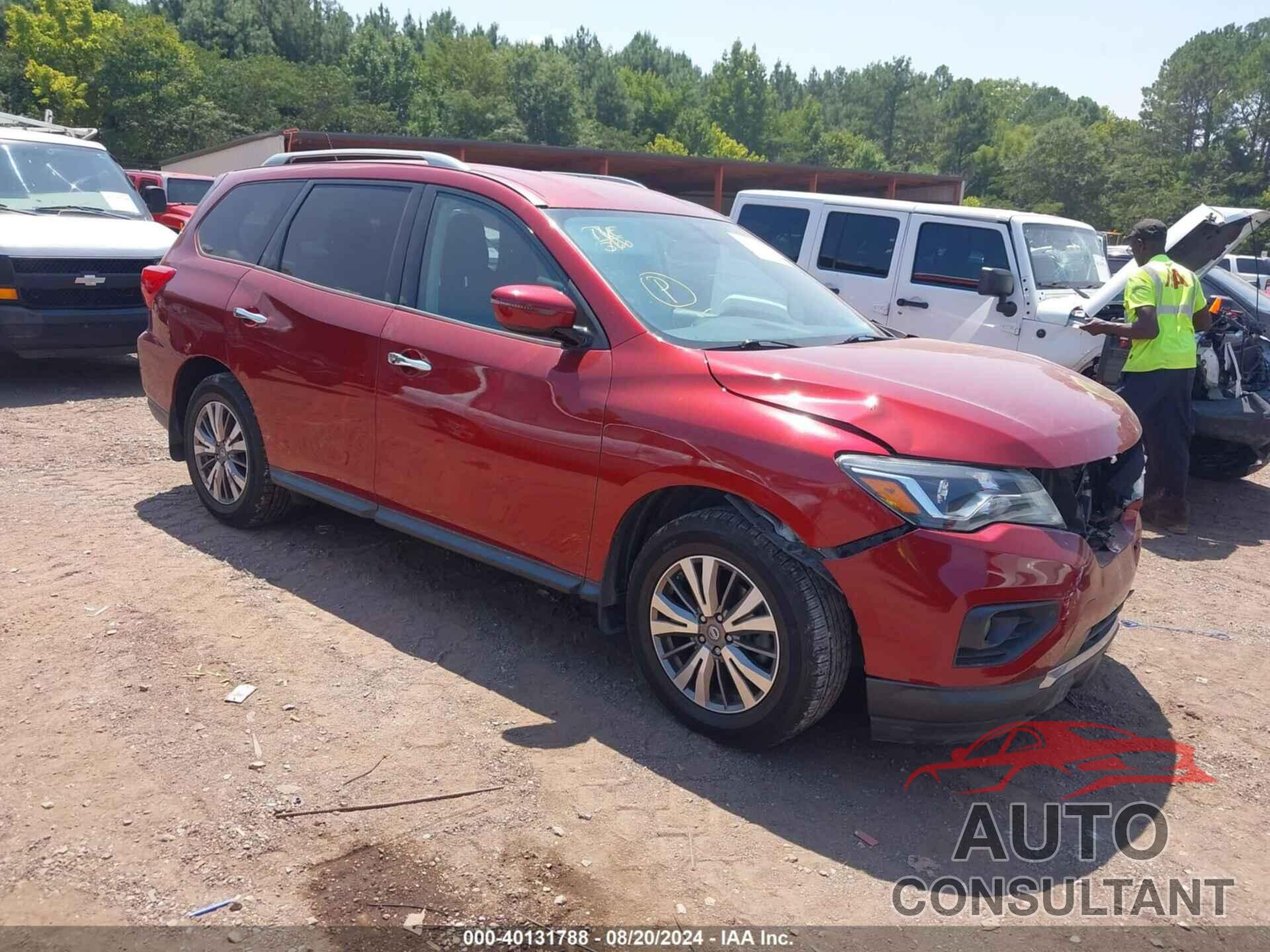 NISSAN PATHFINDER 2018 - 5N1DR2MN9JC617210