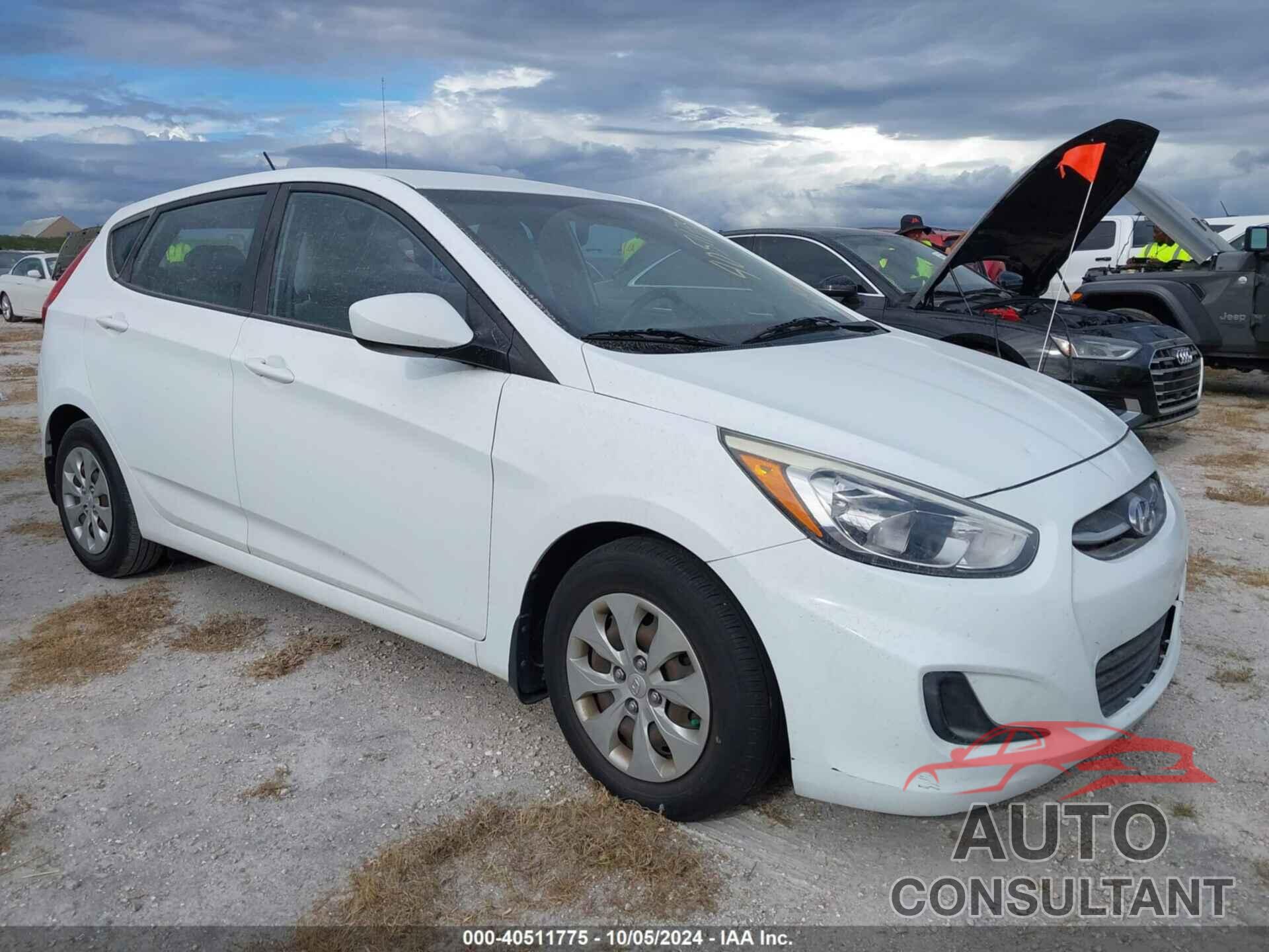 HYUNDAI ACCENT 2016 - KMHCT5AE6GU275561