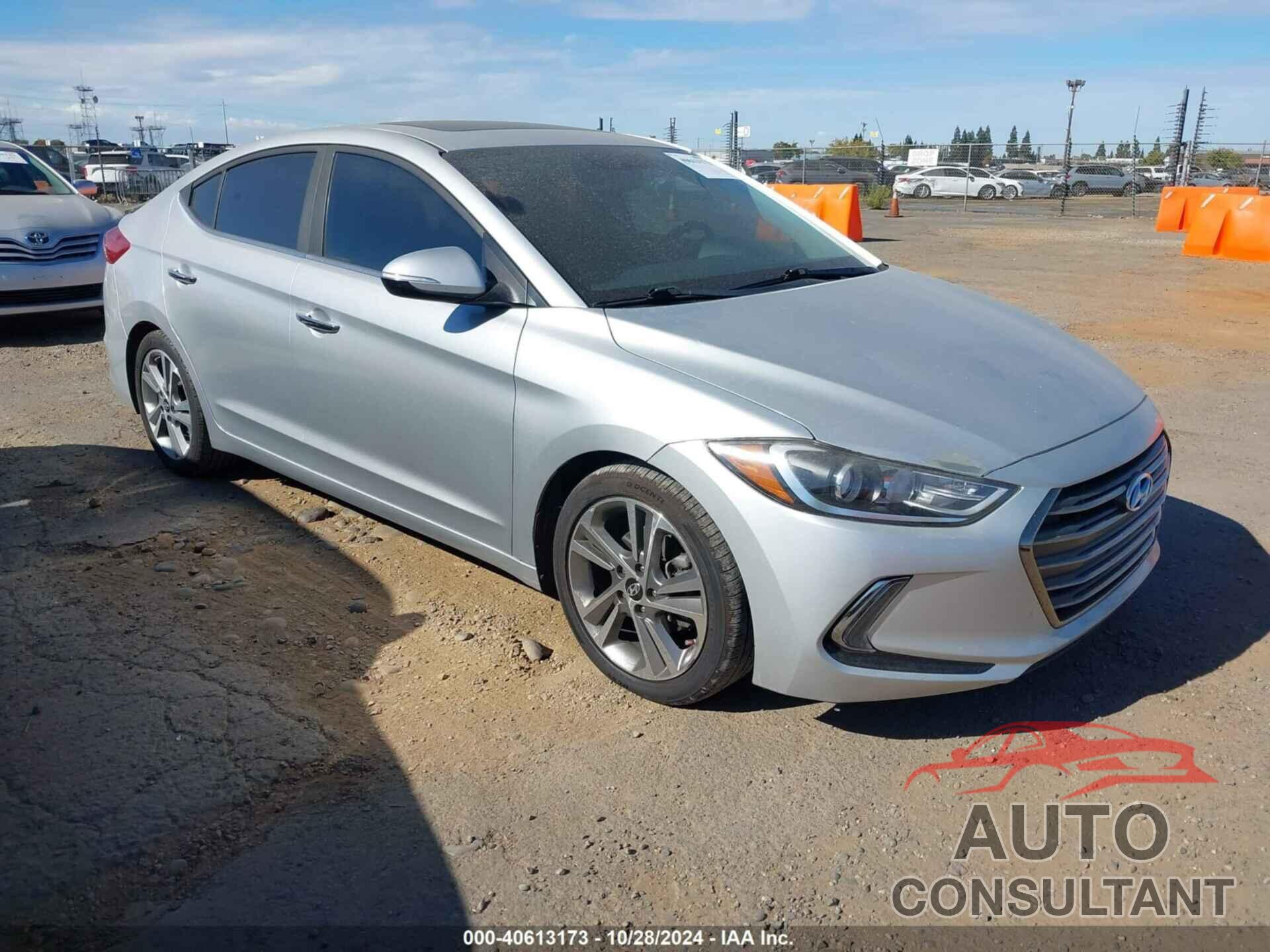 HYUNDAI ELANTRA 2017 - 5NPD84LF7HH025185