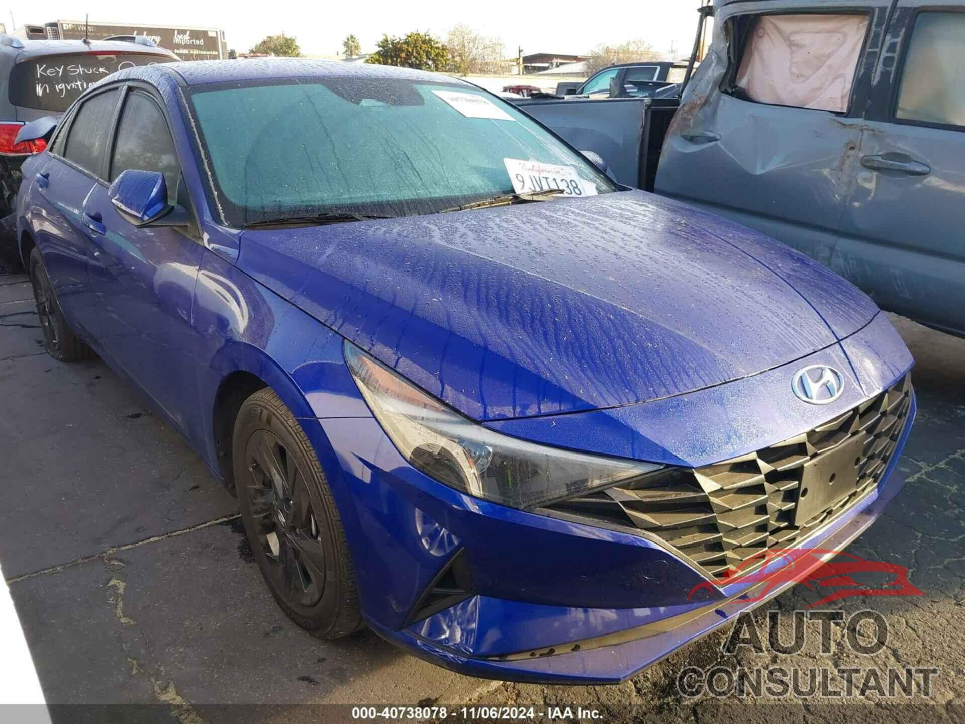 HYUNDAI ELANTRA HYBRID 2023 - KMHLM4AJ1PU088345