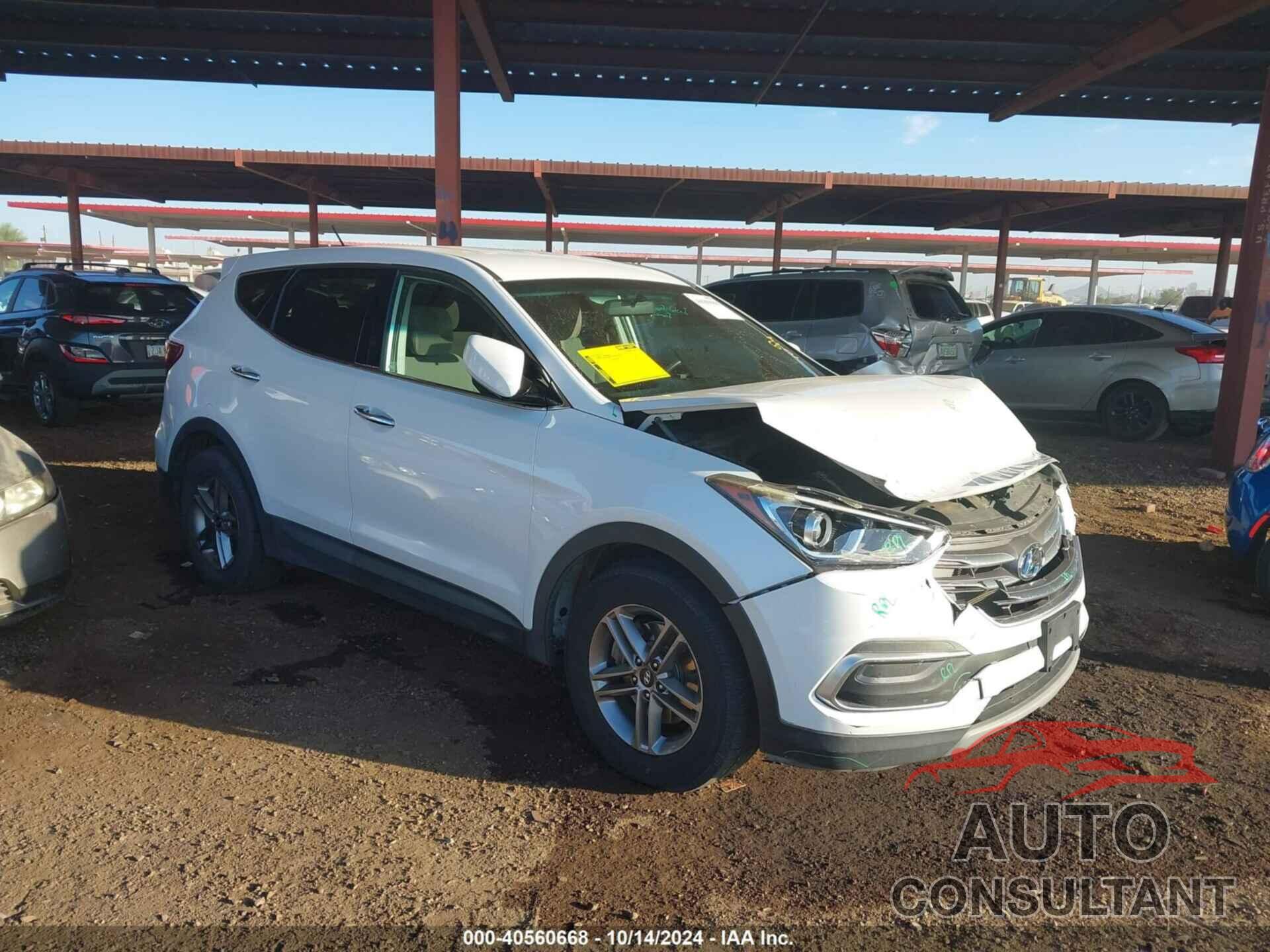 HYUNDAI SANTA FE SPORT 2018 - 5NMZTDLB3JH090555