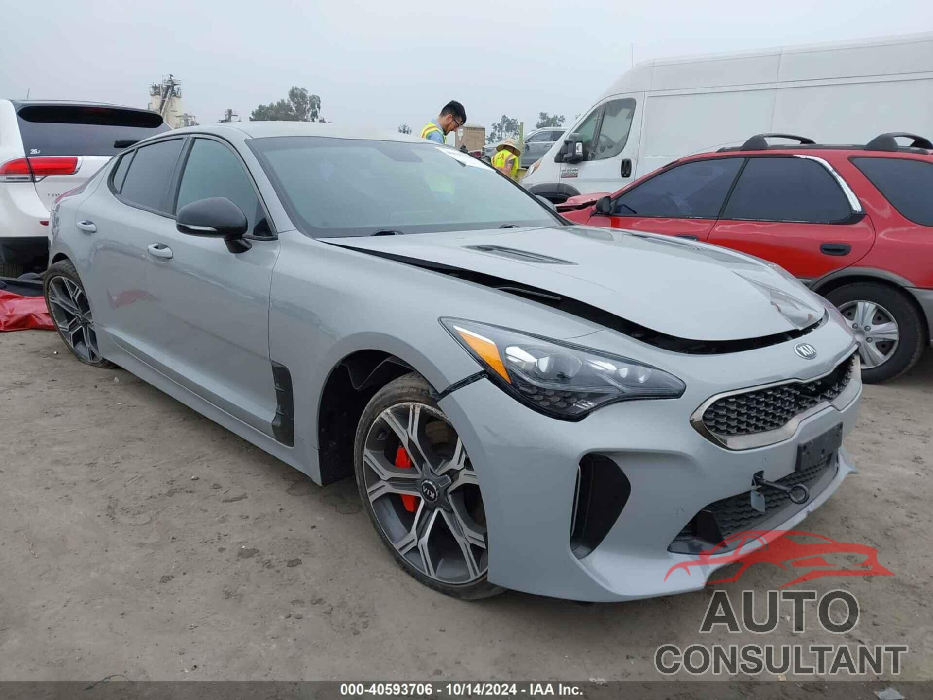 KIA STINGER 2021 - KNAE35LC2M6093166