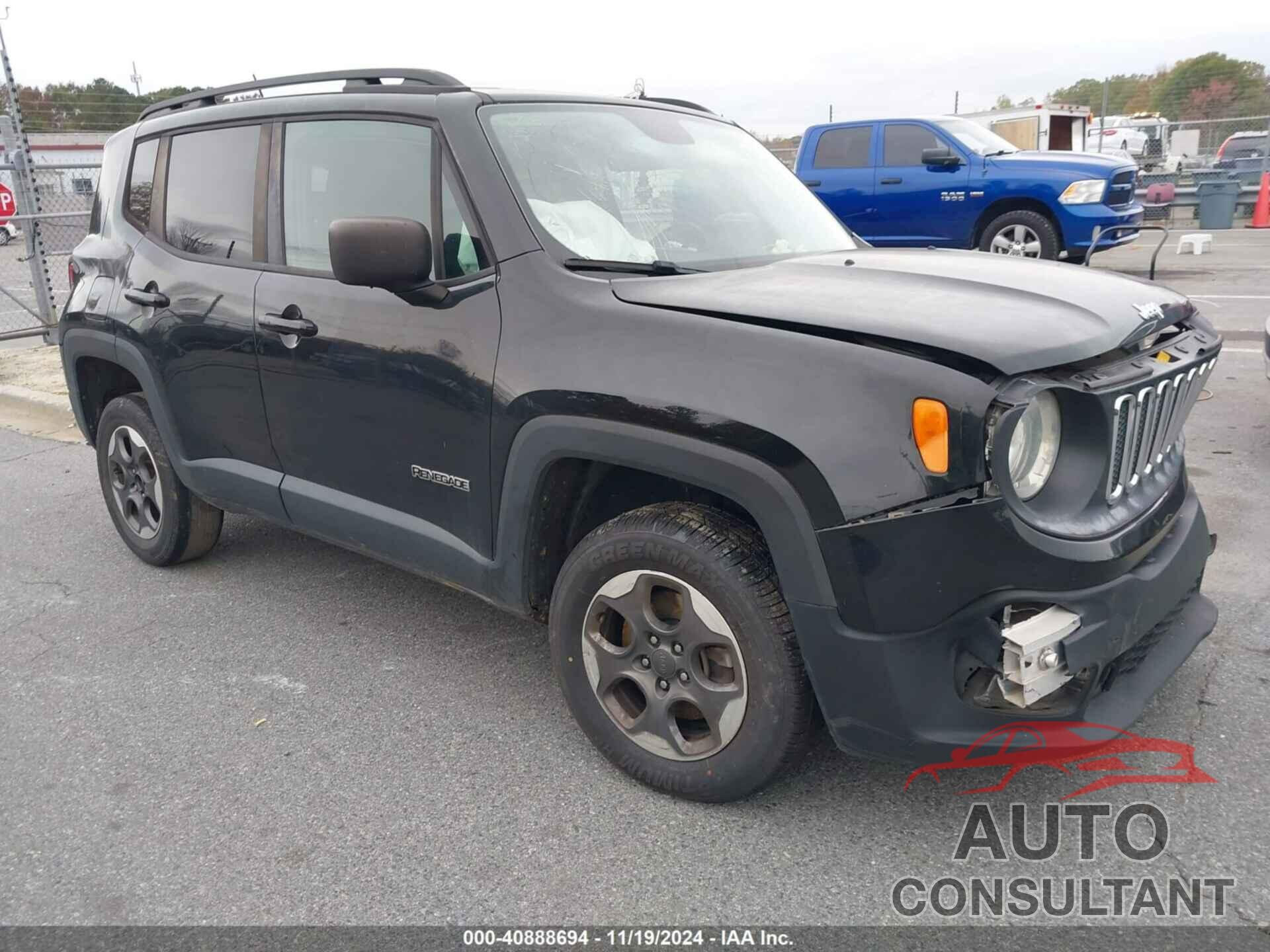 JEEP RENEGADE 2017 - ZACCJBAB1HPF29341
