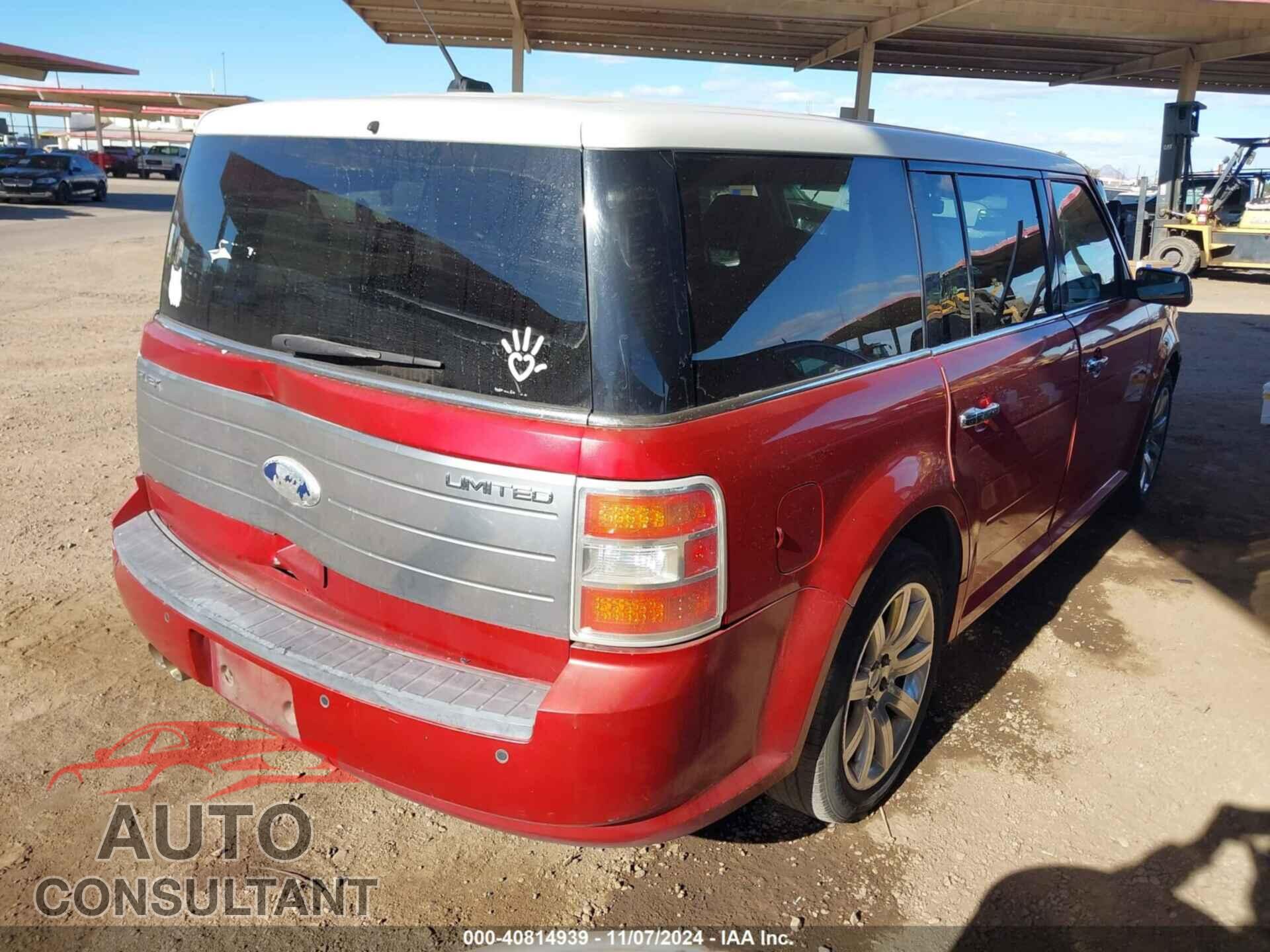 FORD FLEX 2012 - 2FMGK5DC9CBD10835
