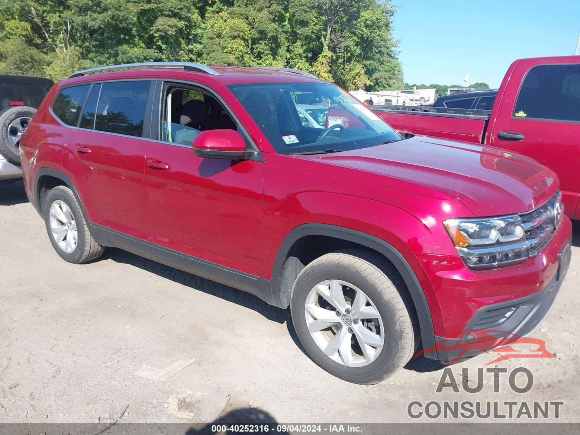 VOLKSWAGEN ATLAS 2018 - 1V2GR2CA6JC538544