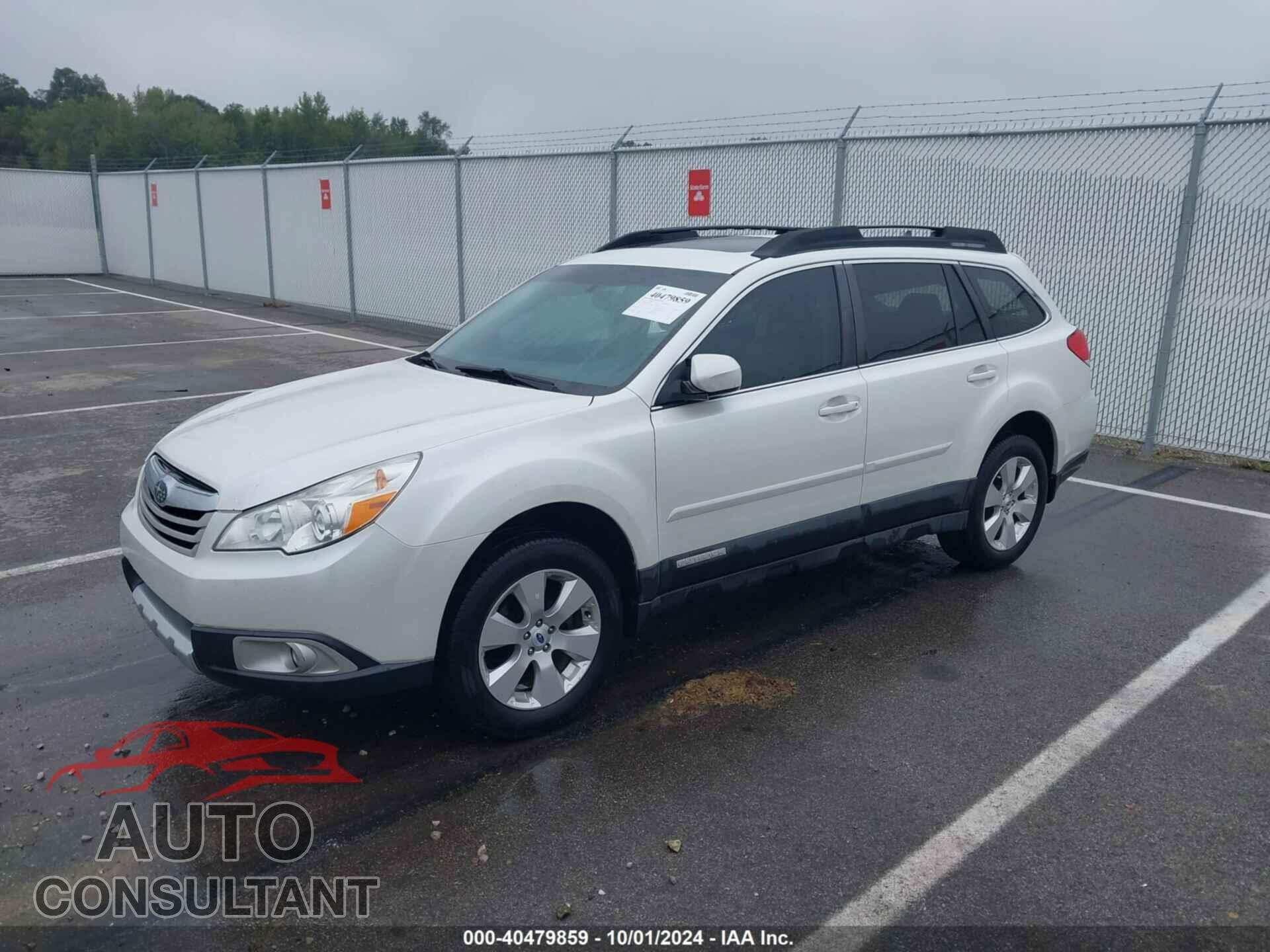 SUBARU OUTBACK 2012 - 4S4BRCKC7C3214327