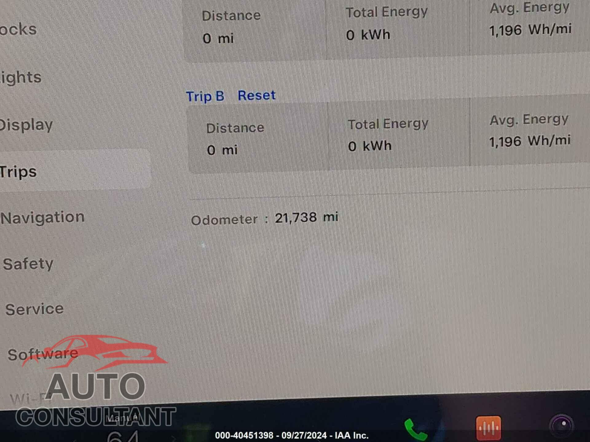 TESLA MODEL S 2021 - 5YJSA1E67MF443519