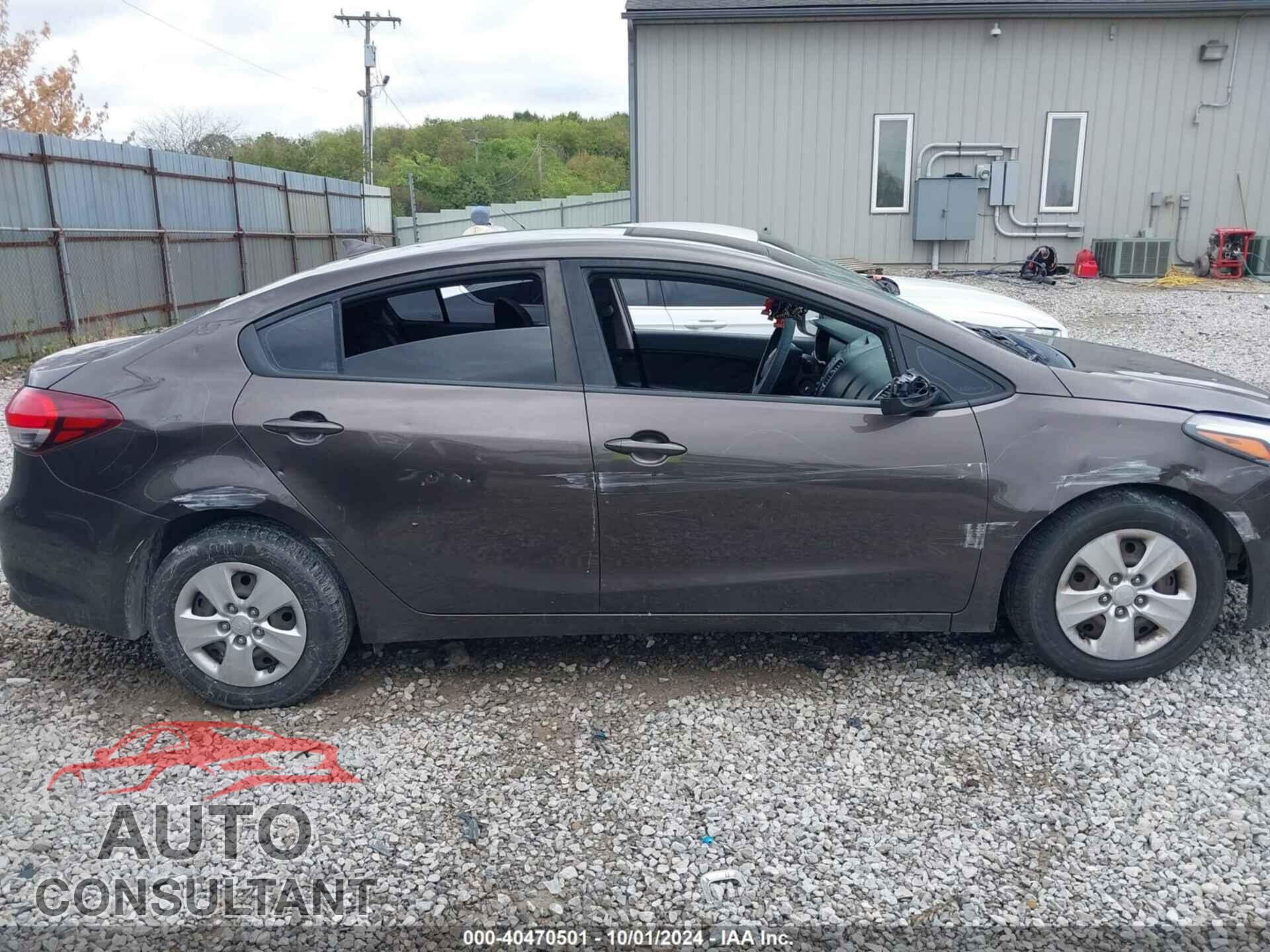 KIA FORTE 2017 - 3KPFK4A73HE136536