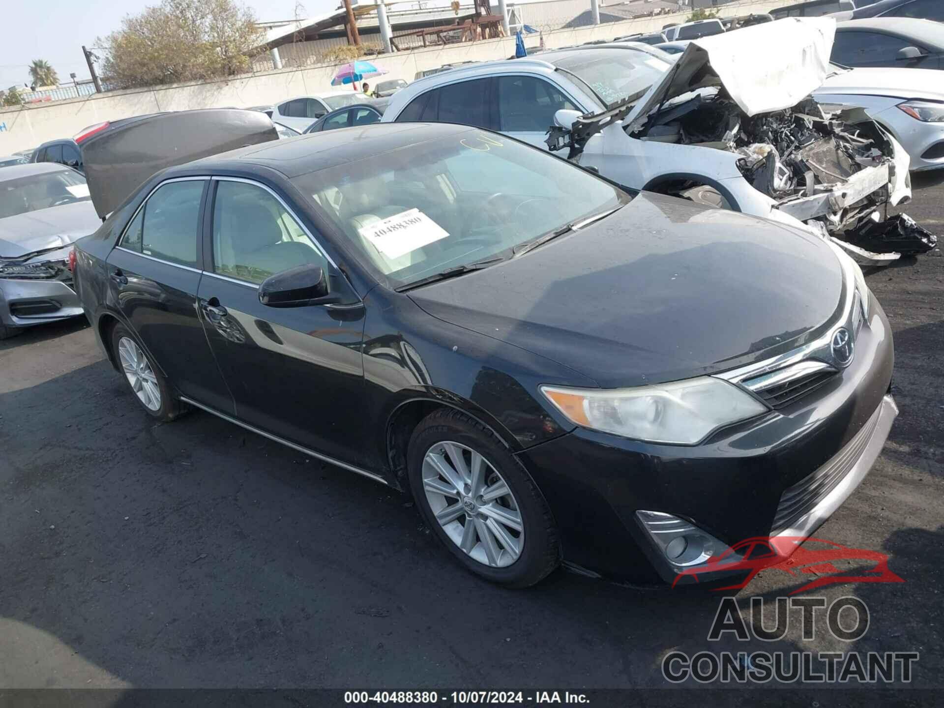 TOYOTA CAMRY 2012 - 4T4BF1FK0CR166281