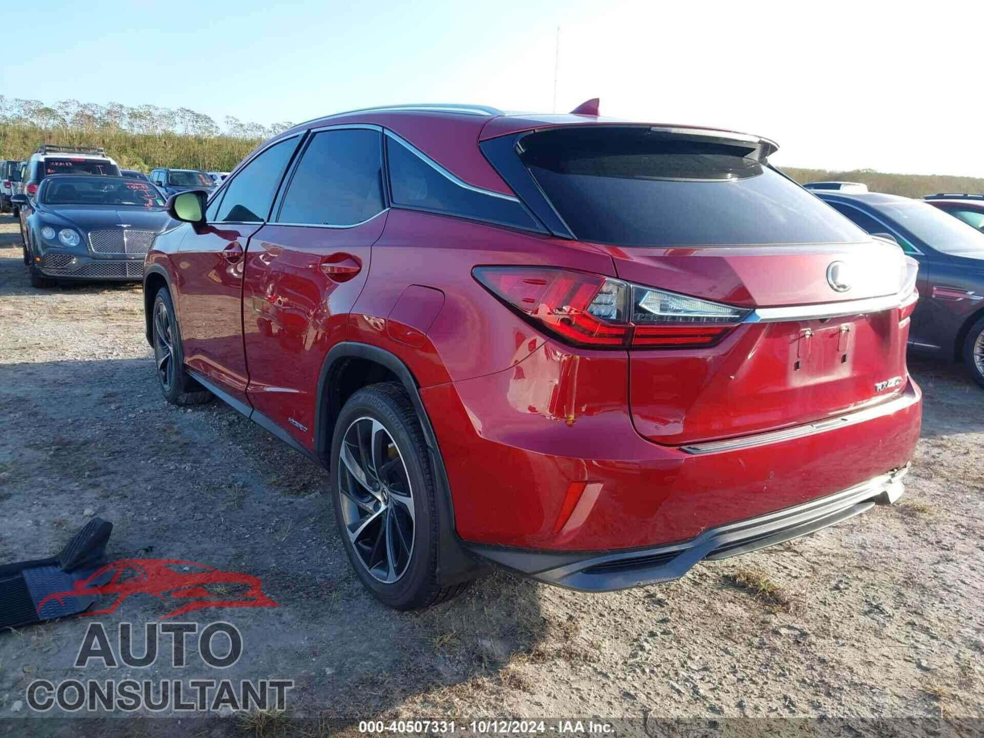 LEXUS RX 450H 2018 - 2T2BGMCA9JC024042