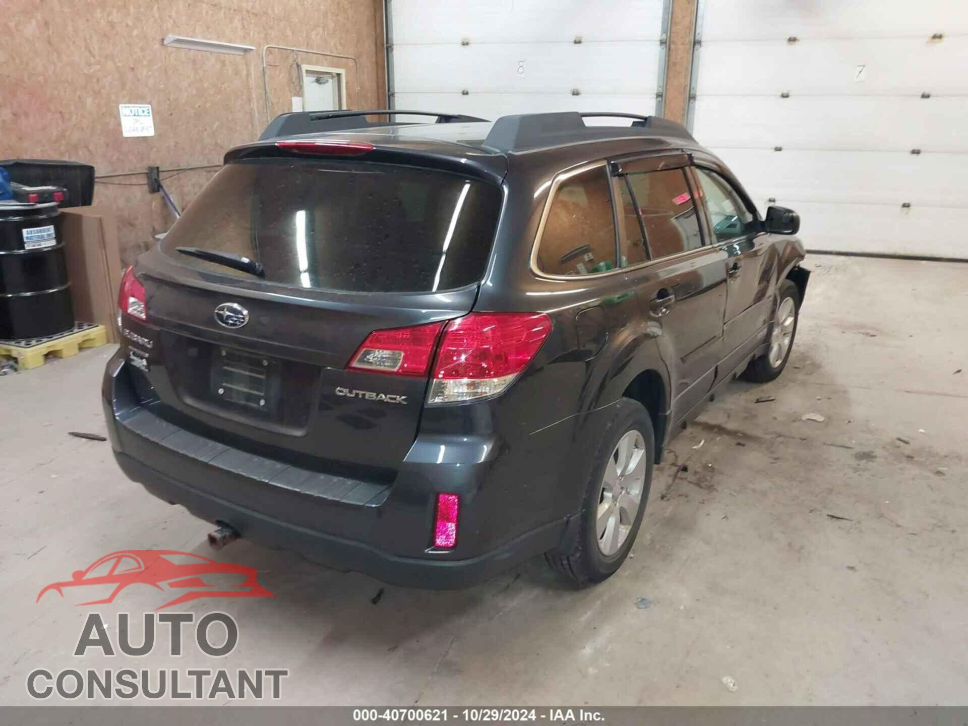 SUBARU OUTBACK 2012 - 4S4BRCCC4C3203090