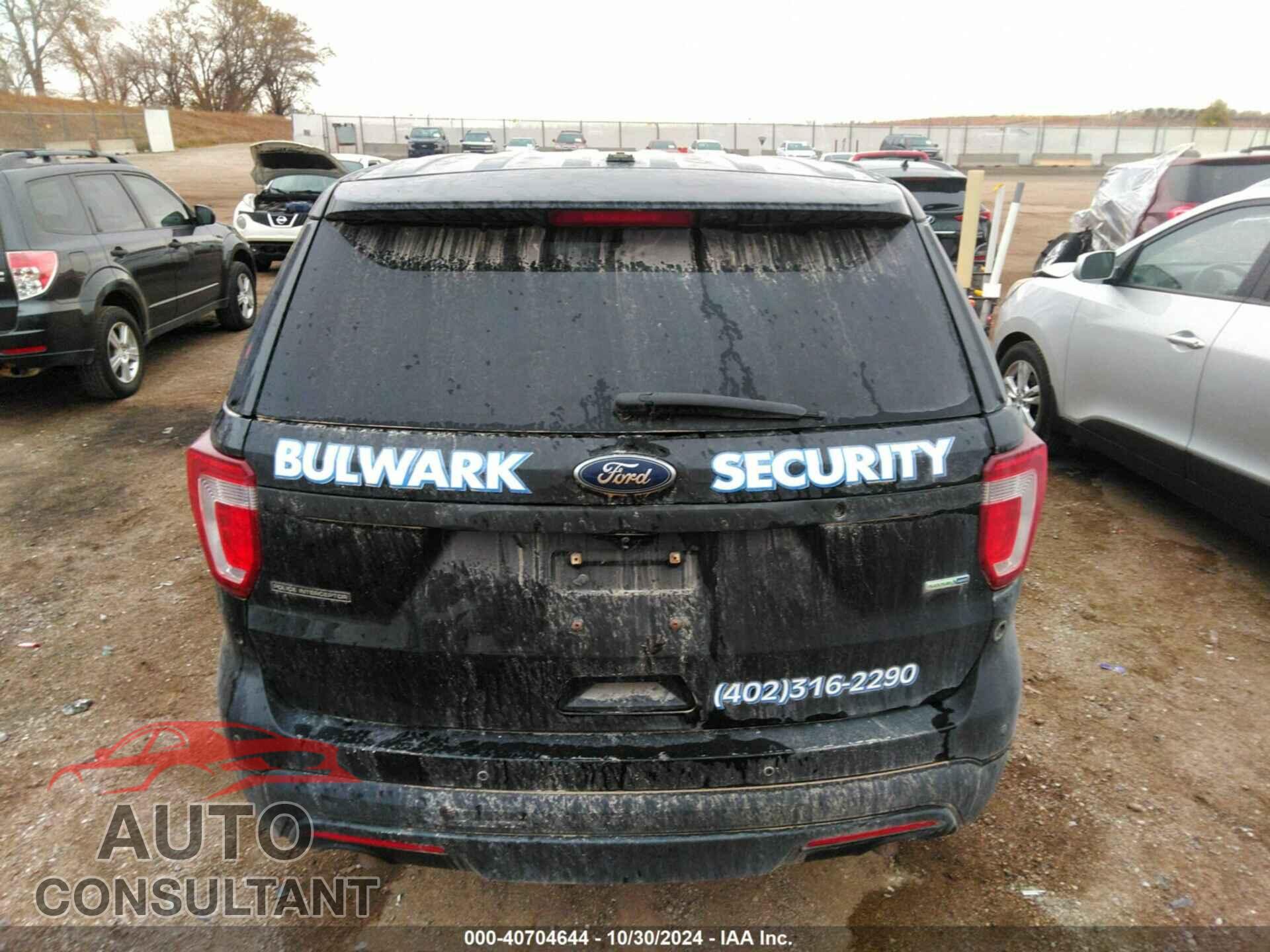 FORD UTILITY POLICE INTERCEPTOR 2017 - 1FM5K8AR6HGC25985