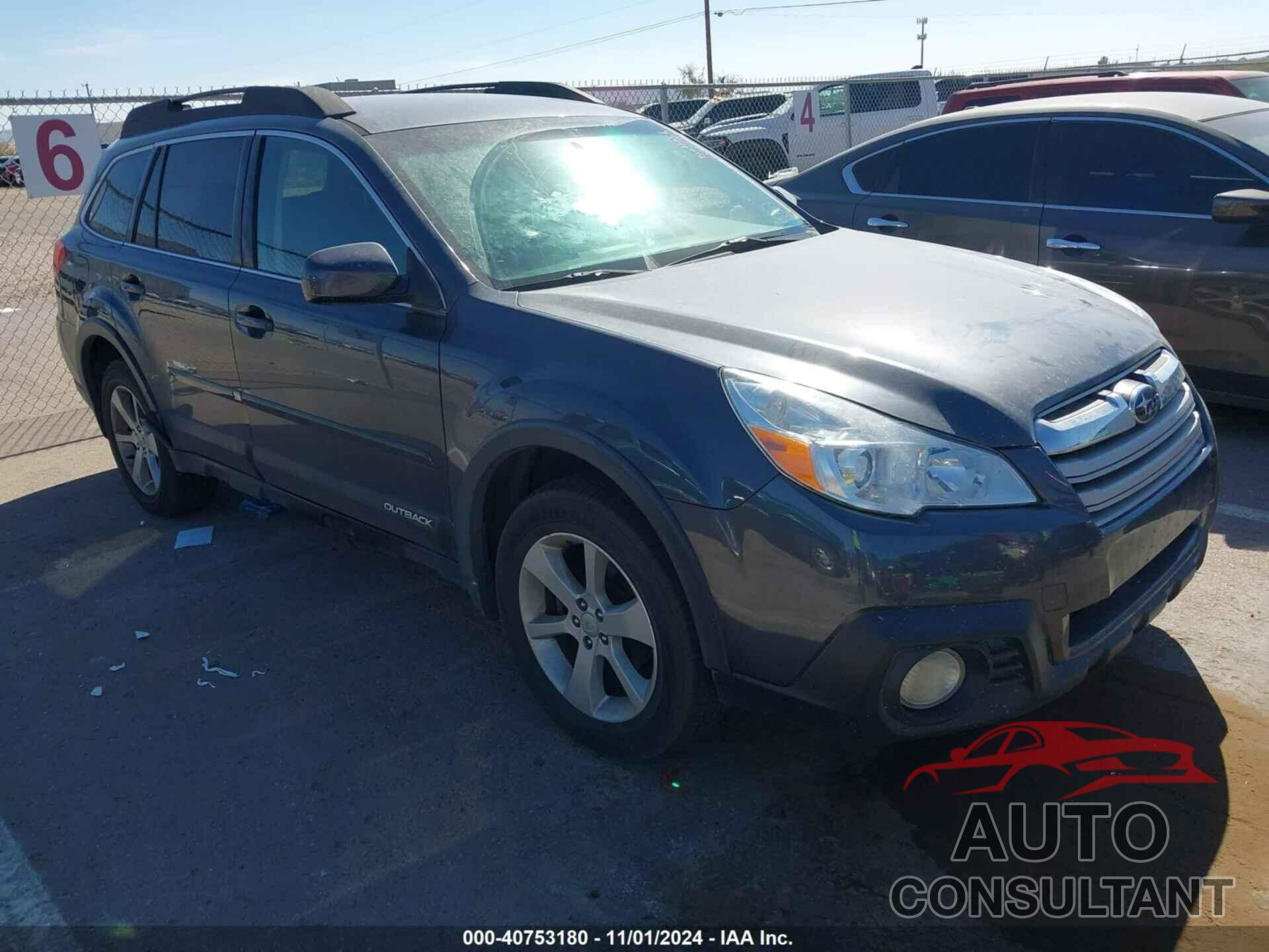 SUBARU OUTBACK 2014 - 4S4BRCCC5E3250258