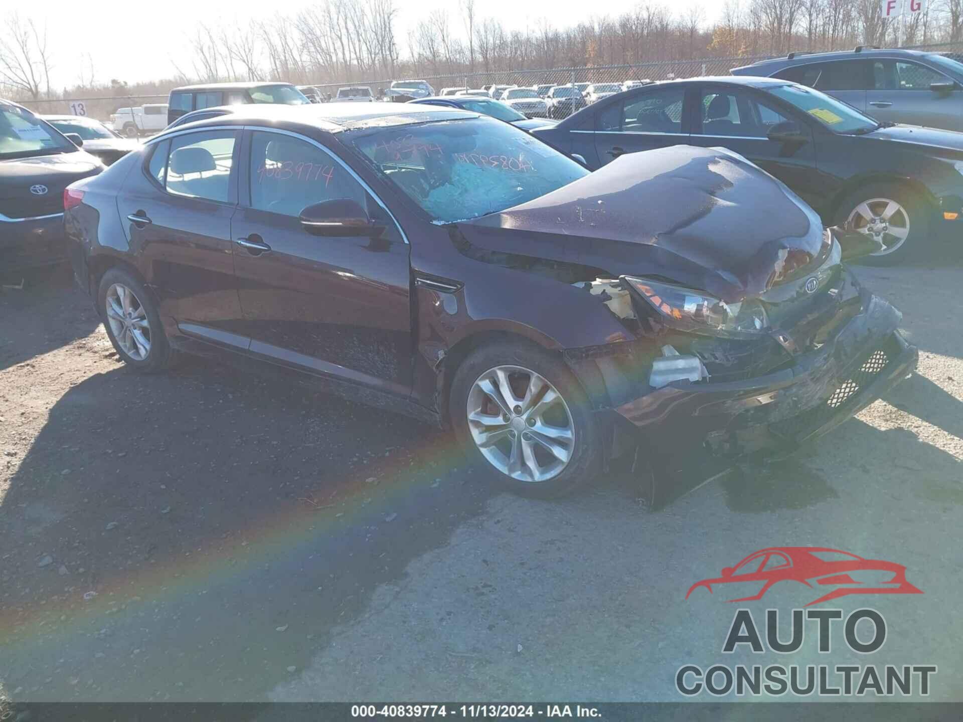 KIA OPTIMA 2012 - 5XXGN4A79CG042821