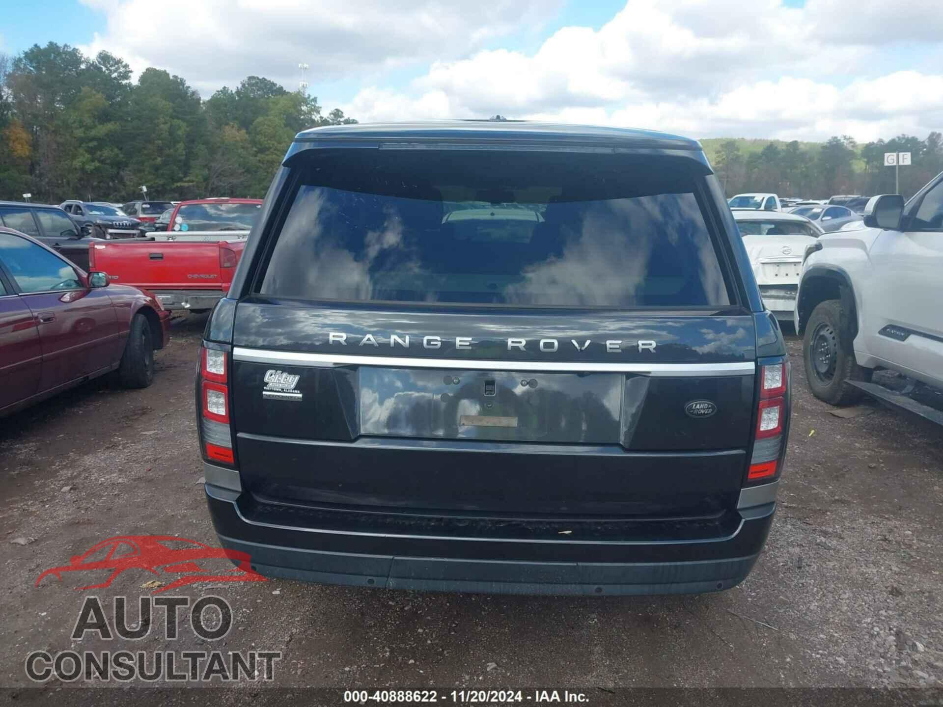 LAND ROVER RANGE ROVER 2013 - SALGS2EF4DA105022