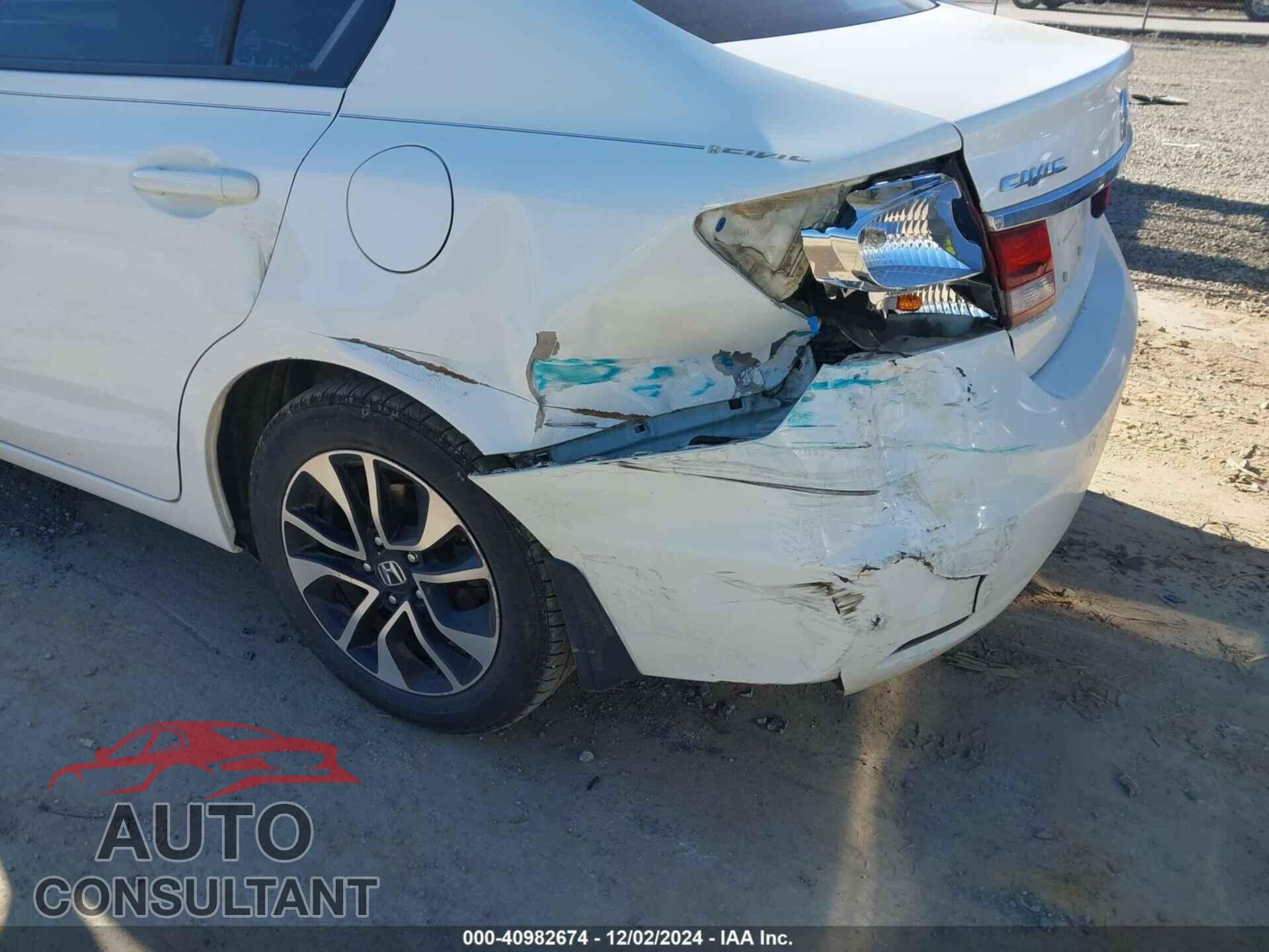HONDA CIVIC 2015 - 19XFB2F89FE070822