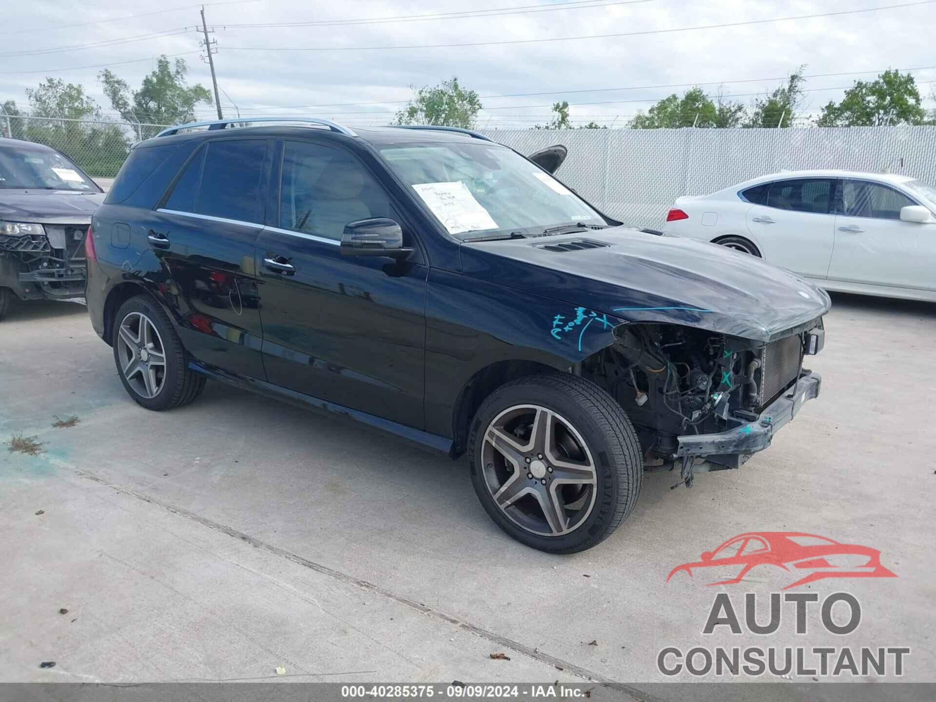 MERCEDES-BENZ GLE 400 2016 - 4JGDA5GB2GA665002