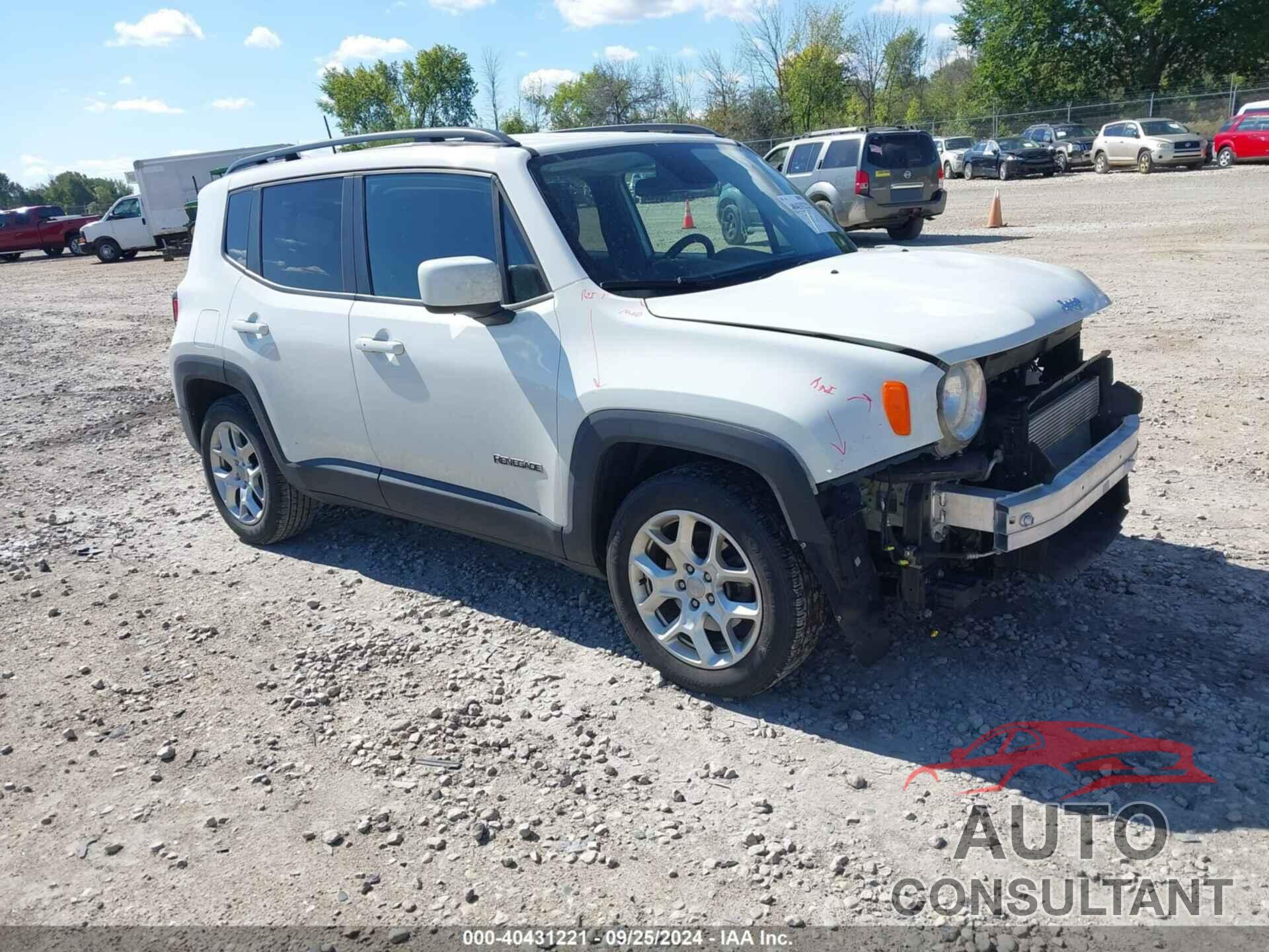 JEEP RENEGADE 2018 - ZACCJABB4JPJ68442