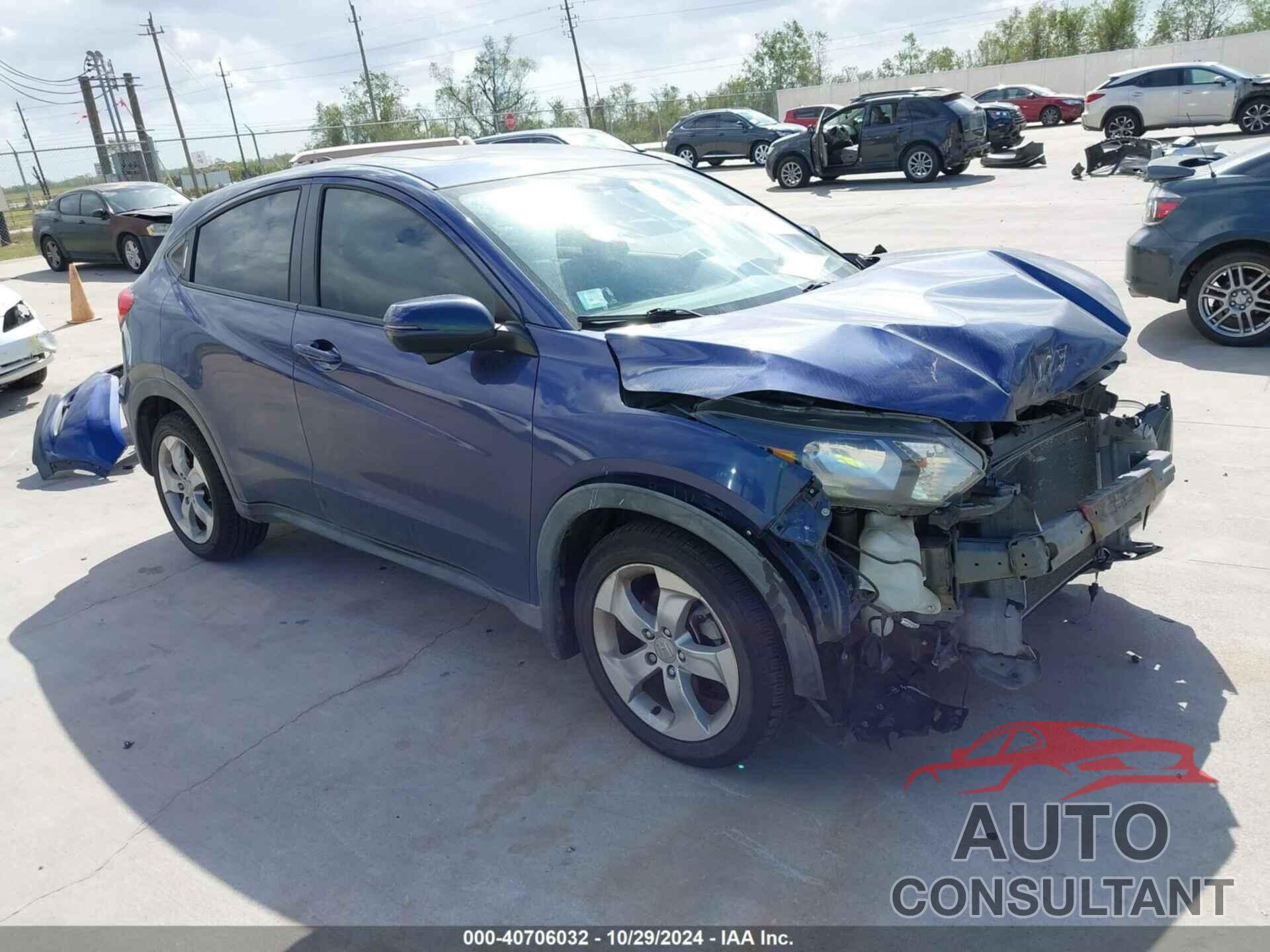 HONDA HR-V 2016 - 3CZRU5H58GM738042