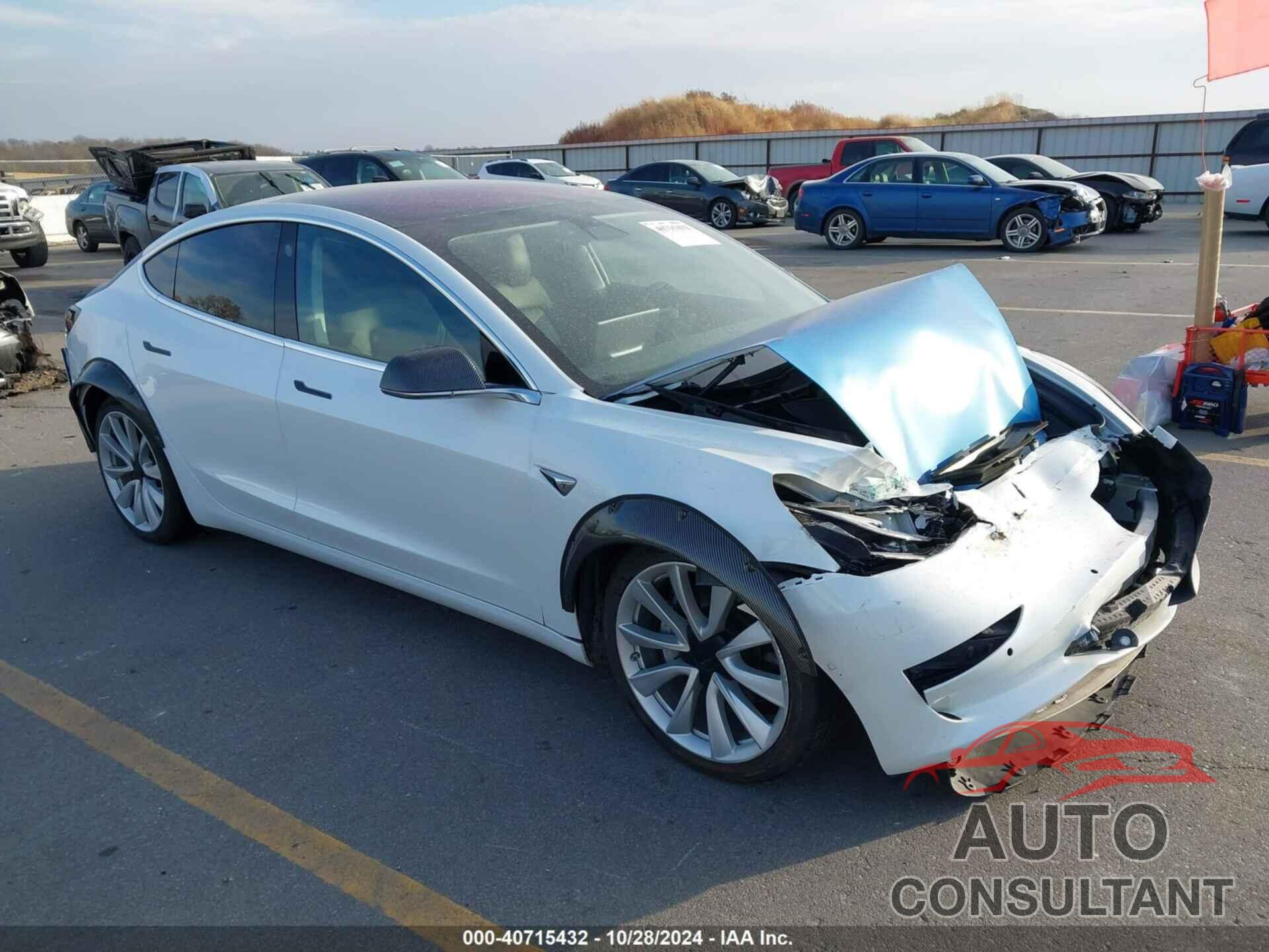 TESLA MODEL 3 2018 - 5YJ3E1EB4JF187521