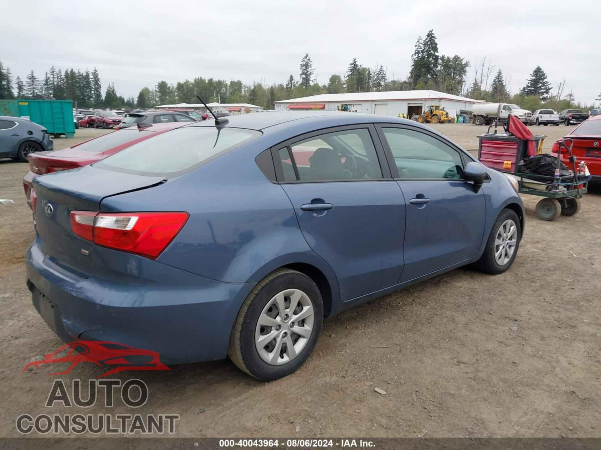 KIA RIO 2016 - KNADM4A33G6558564