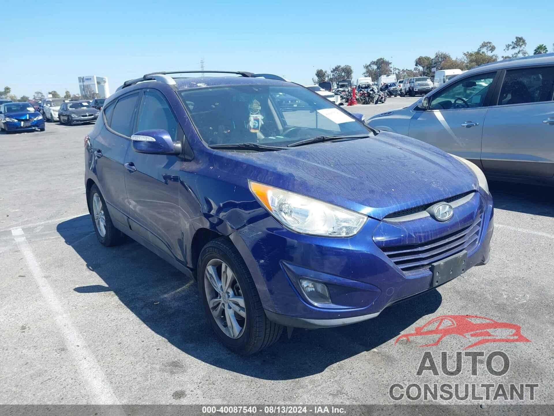 HYUNDAI TUCSON 2013 - KM8JU3AC0DU656633