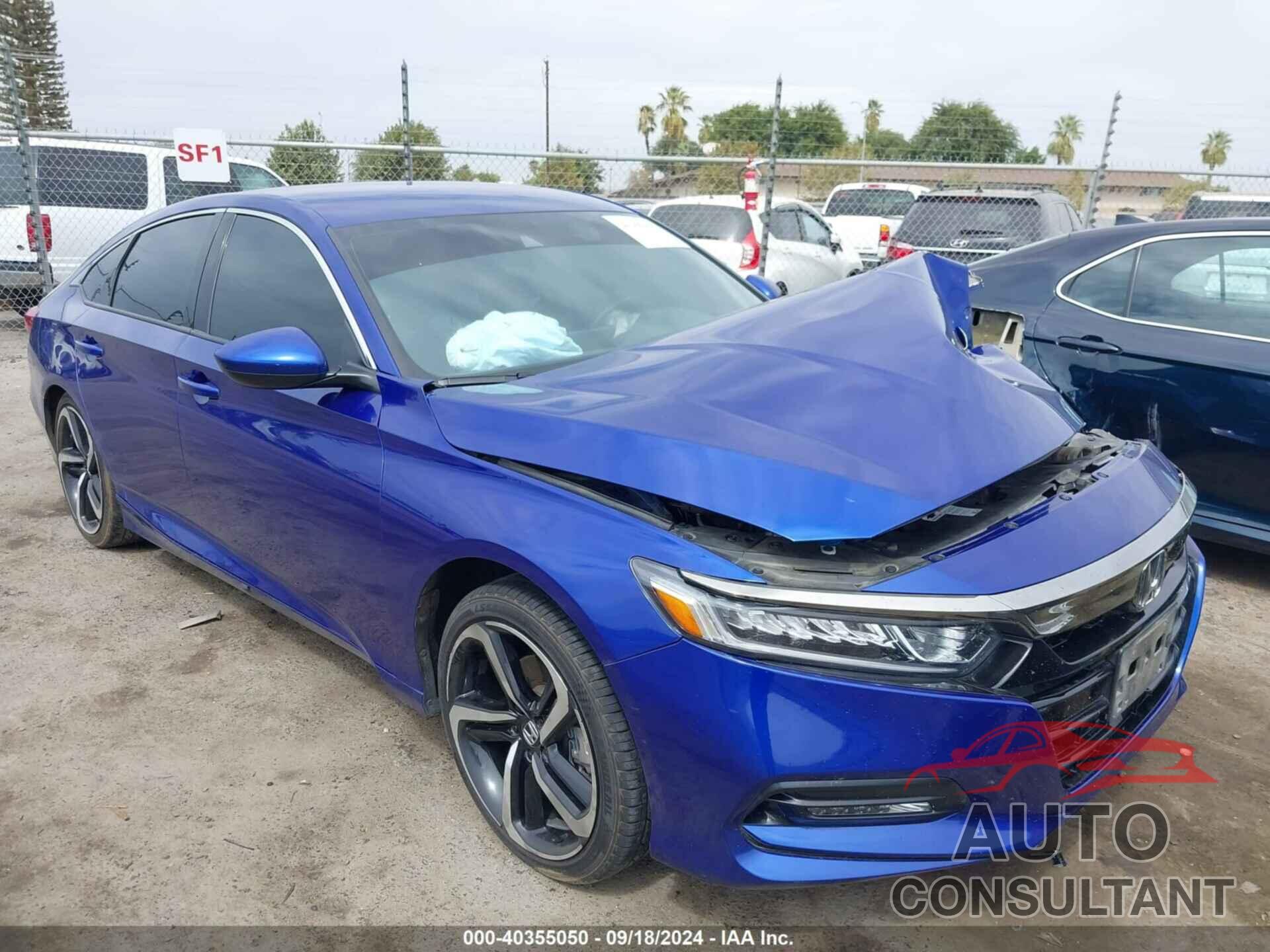 HONDA ACCORD 2019 - 1HGCV1F37KA123623