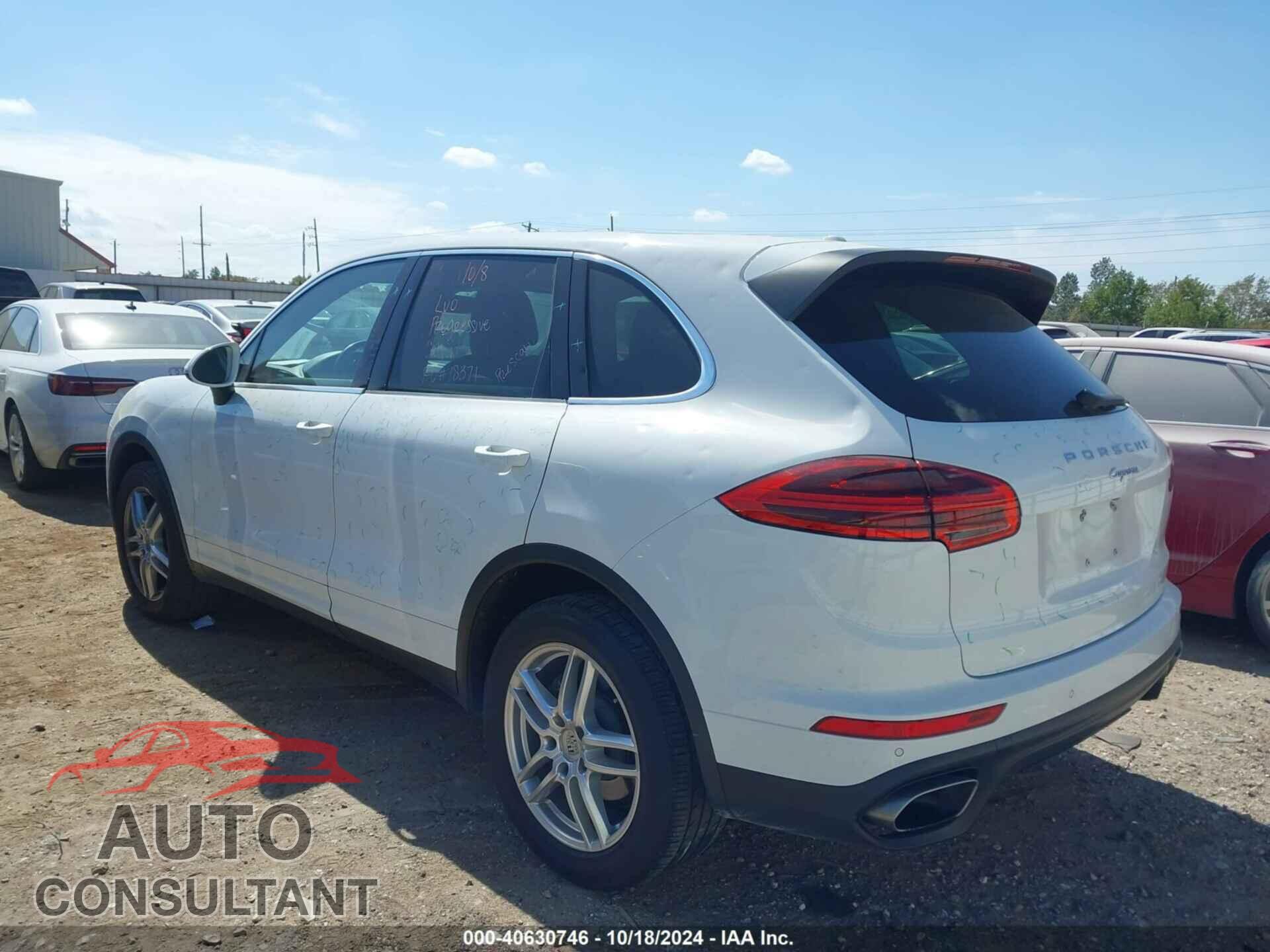 PORSCHE CAYENNE 2016 - WP1AA2A23GLA05438