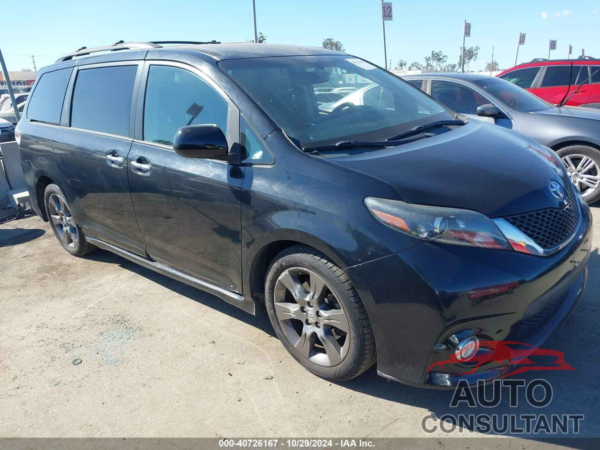 TOYOTA SIENNA 2016 - 5TDXK3DC6GS717637