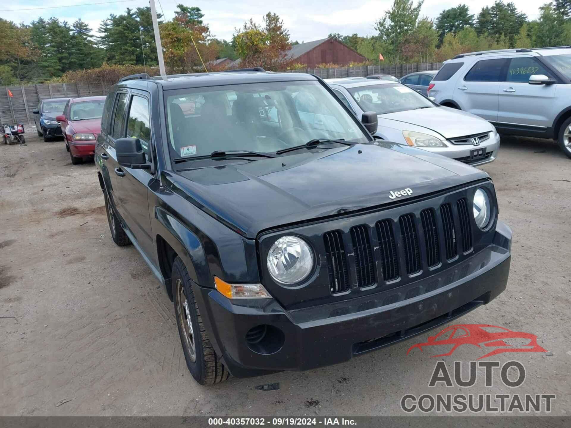 JEEP PATRIOT 2010 - 1J4NF2GB5AD611556