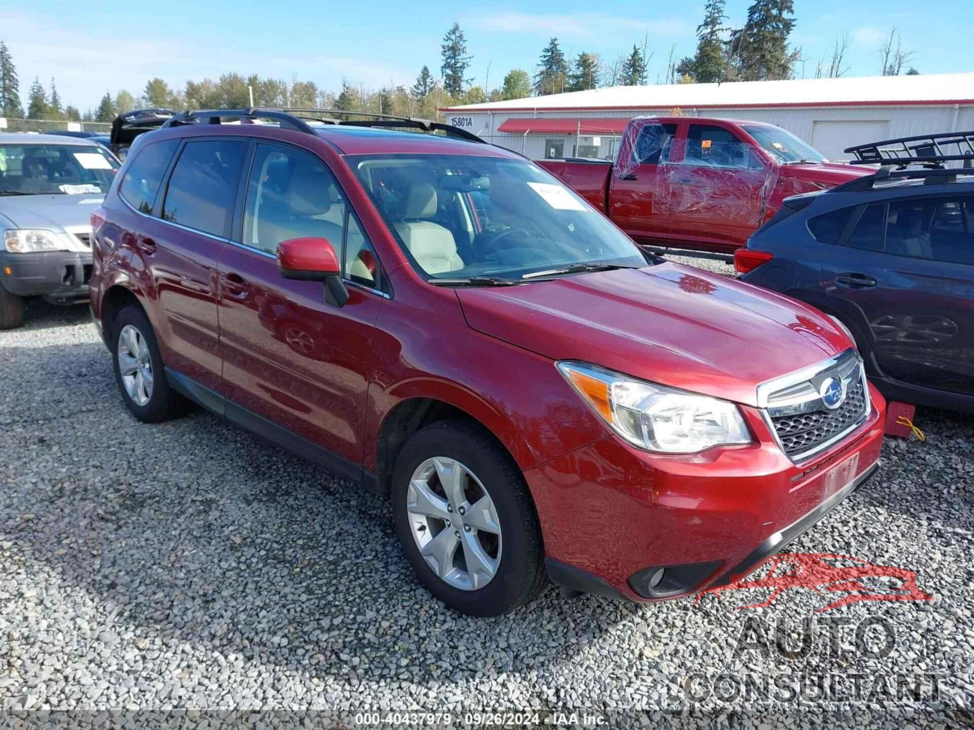SUBARU FORESTER 2016 - JF2SJAHC2GH506467