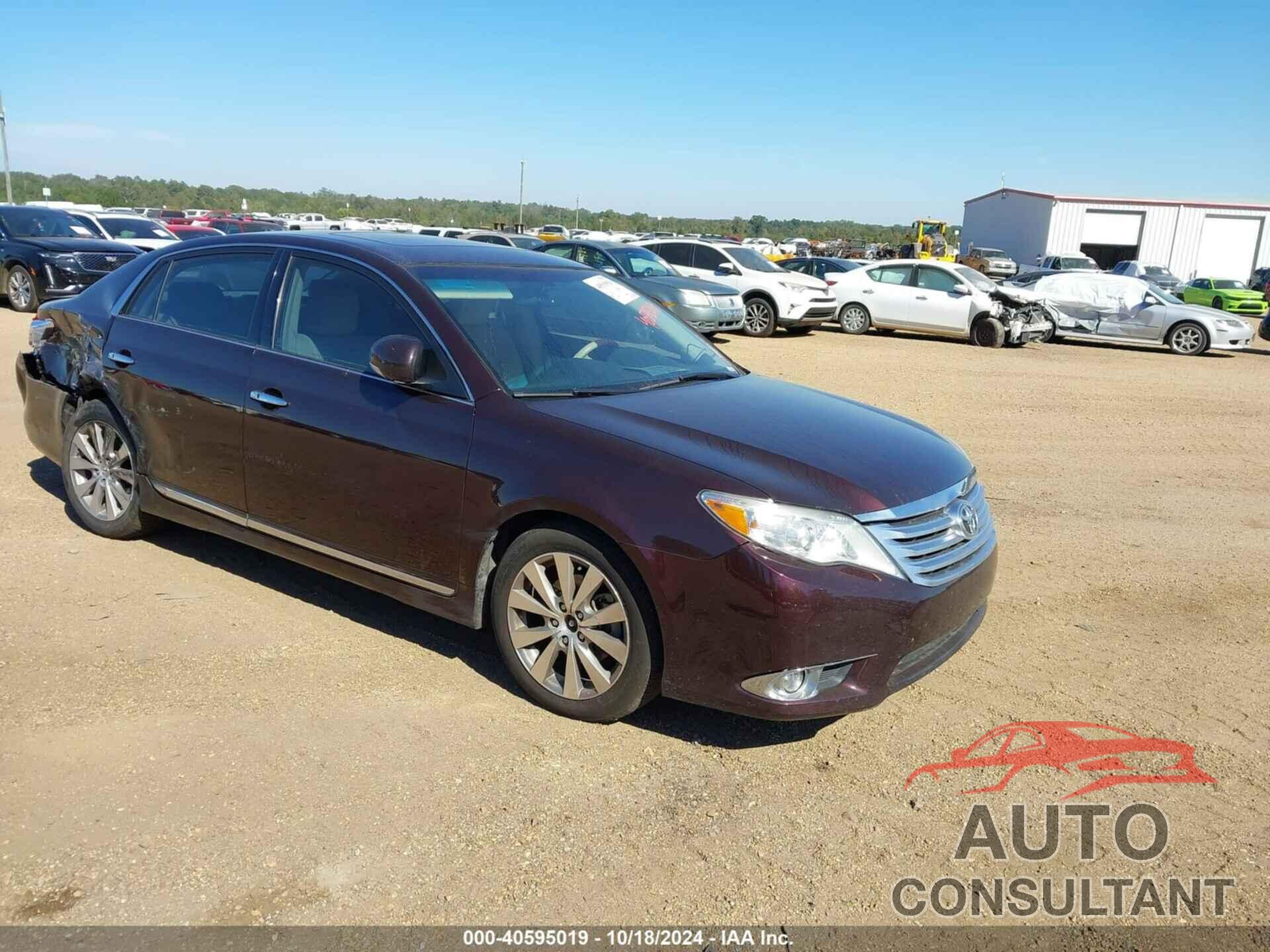 TOYOTA AVALON 2011 - 4T1BK3DB8BU413016