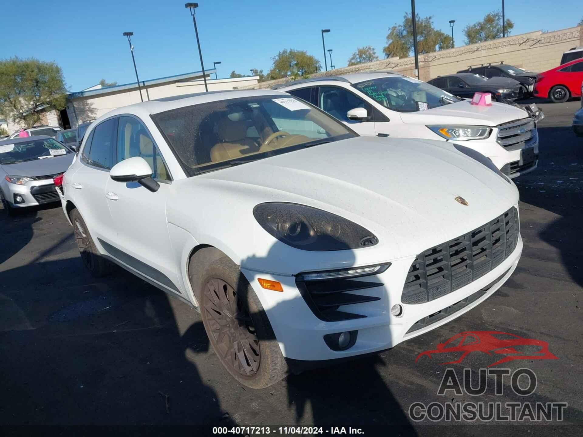 PORSCHE MACAN 2015 - WP1AB2A51FLB59300