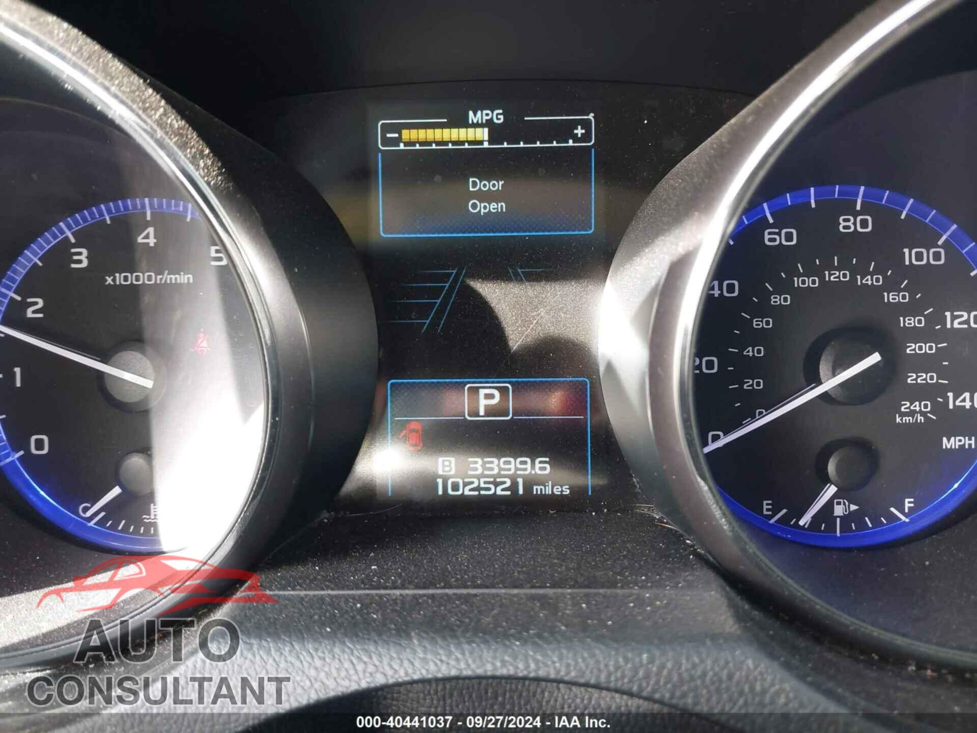SUBARU OUTBACK 2019 - 4S4BSAFC4K3360203