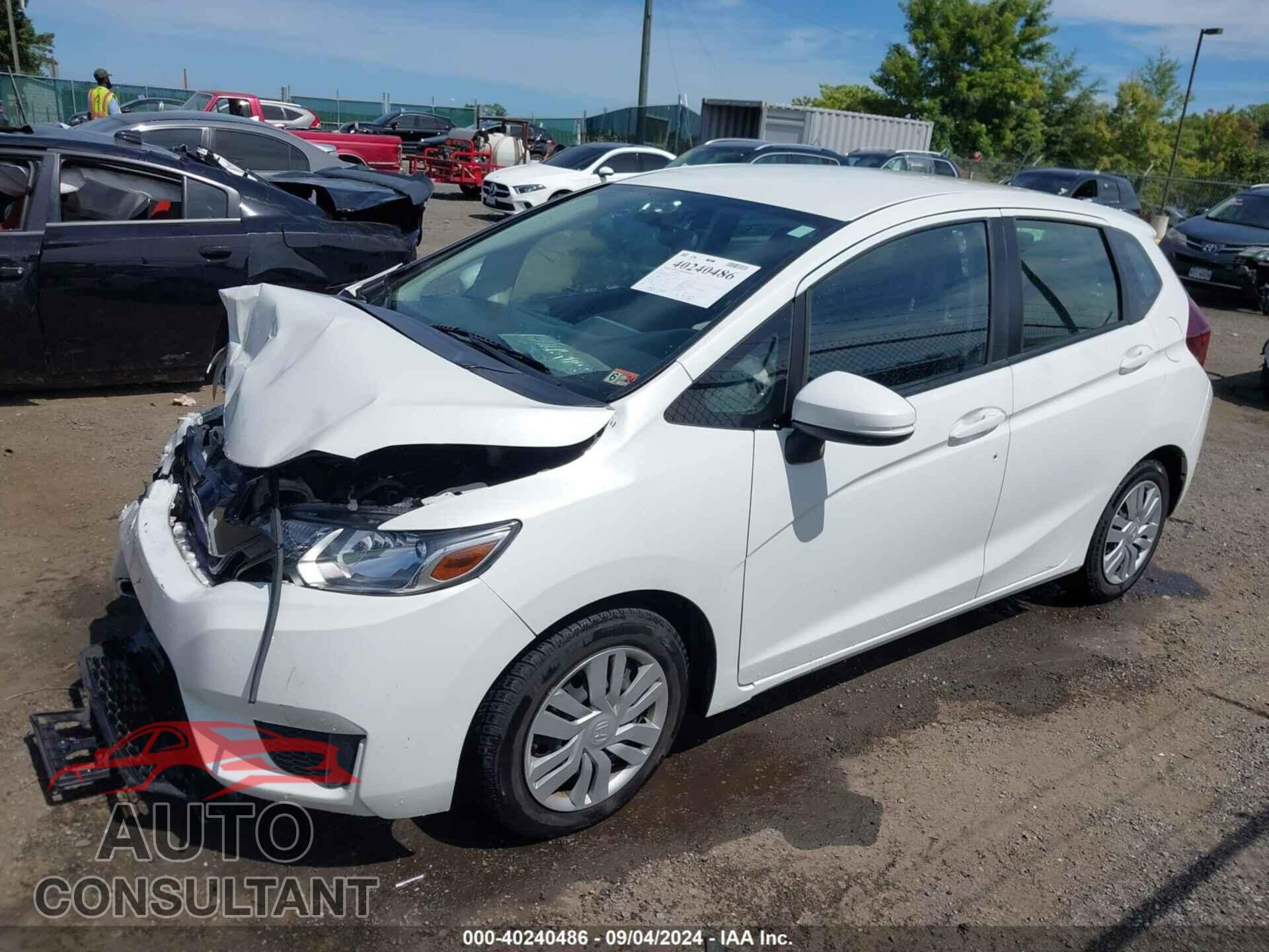HONDA FIT 2017 - JHMGK5H51HS005910