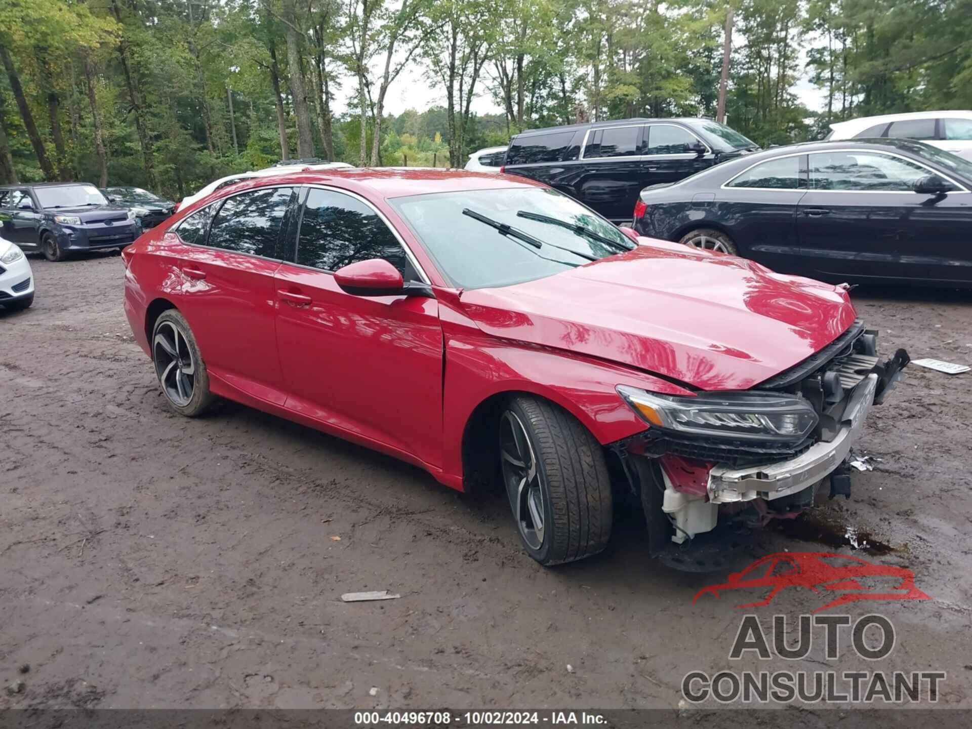 HONDA ACCORD 2018 - 1HGCV1F39JA207649