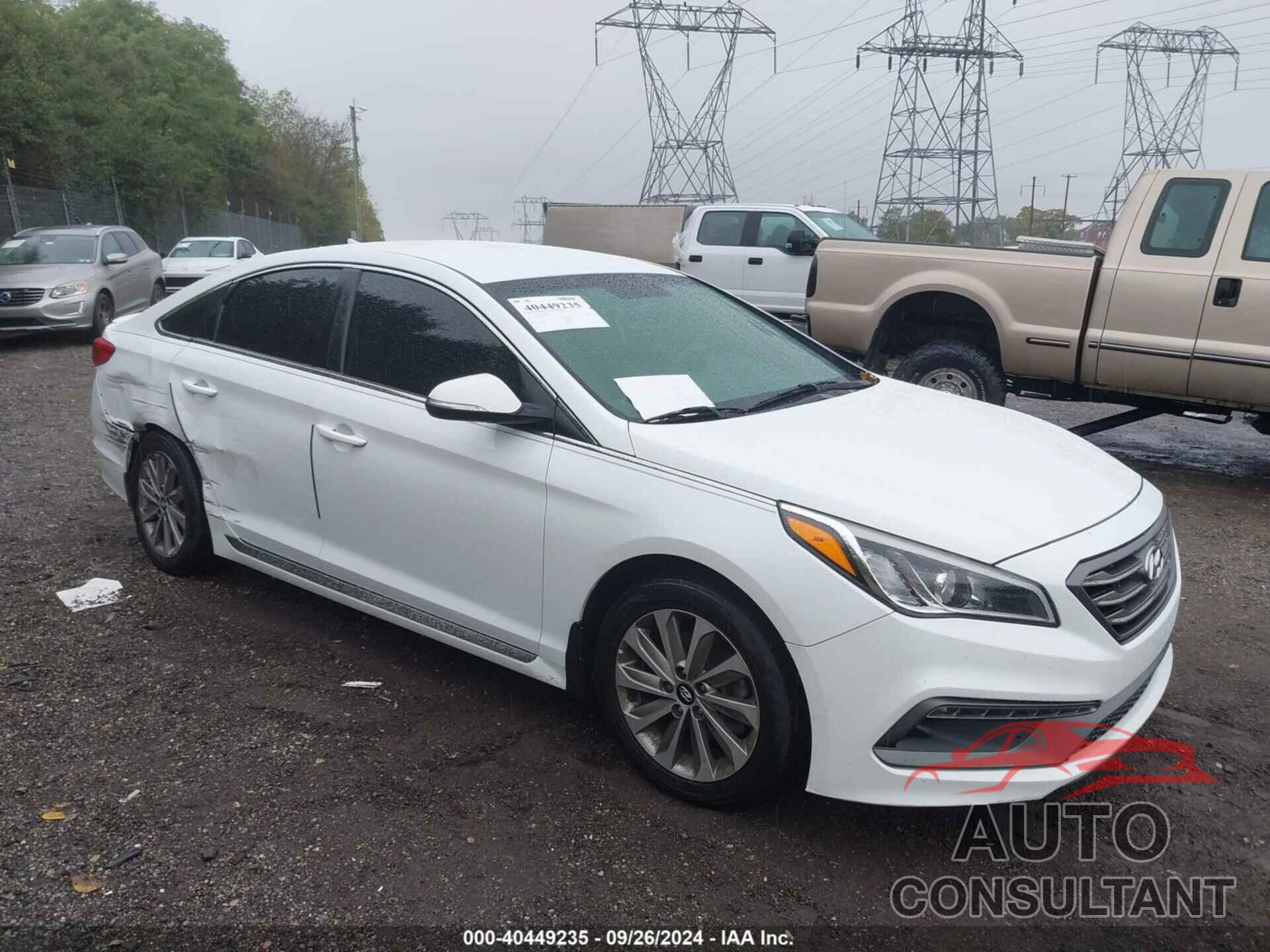 HYUNDAI SONATA 2017 - 5NPE34AFXHH456867