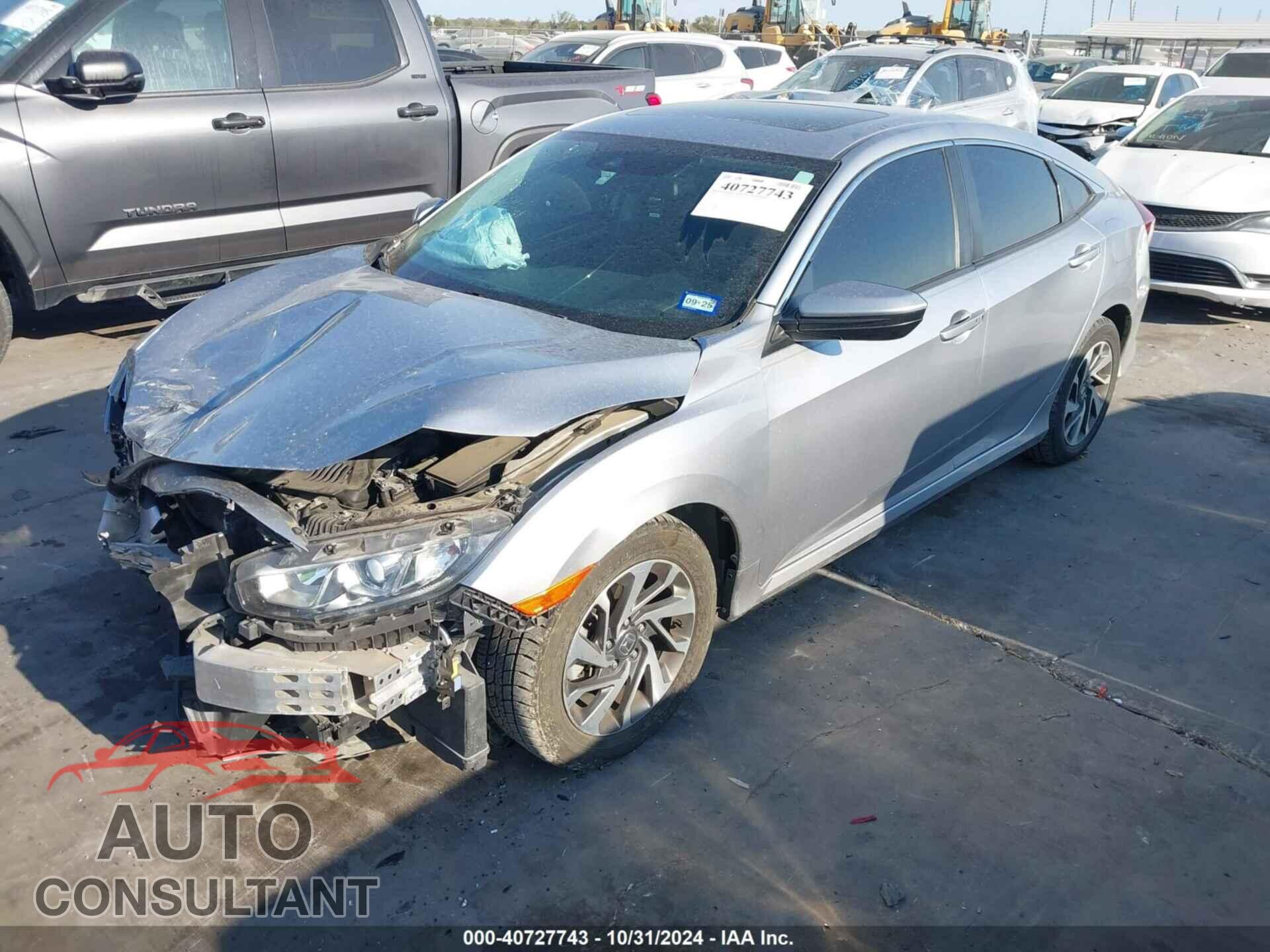 HONDA CIVIC 2016 - 19XFC2F83GE087520
