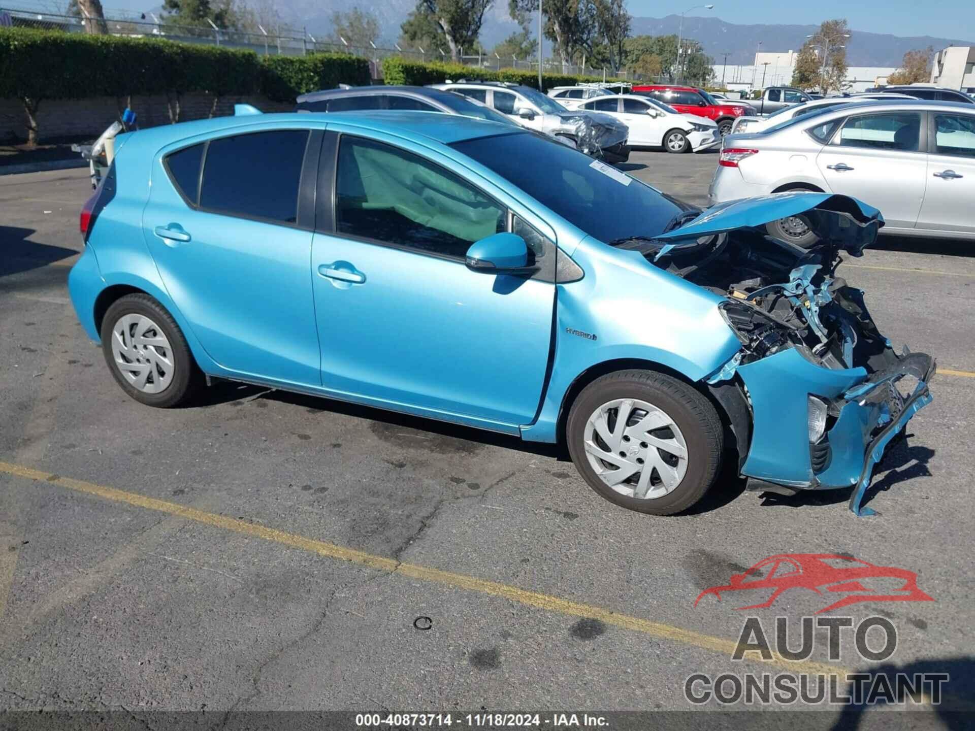 TOYOTA PRIUS C 2016 - JTDKDTB34G1123228