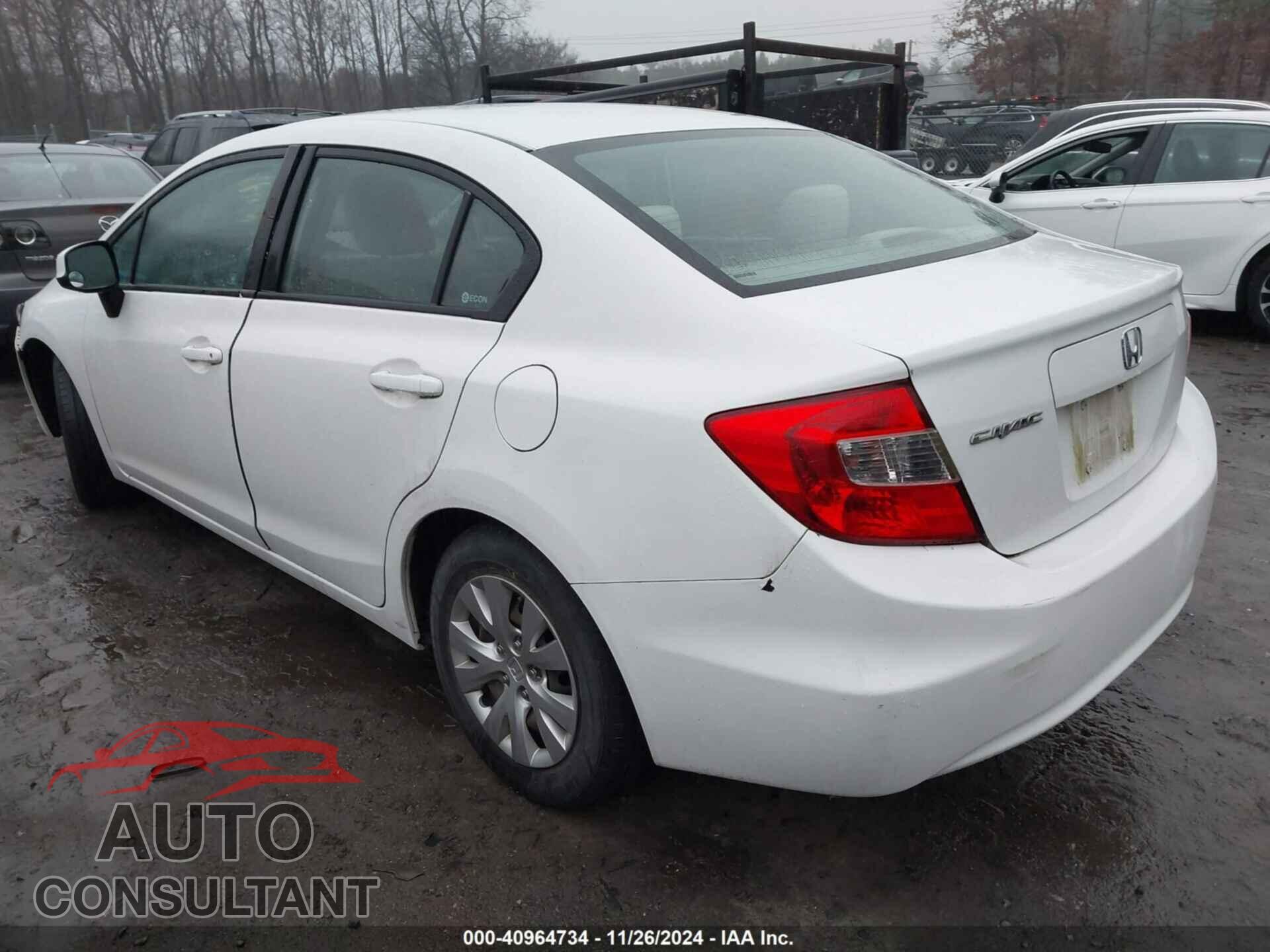 HONDA CIVIC 2012 - 2HGFB2F52CH558274