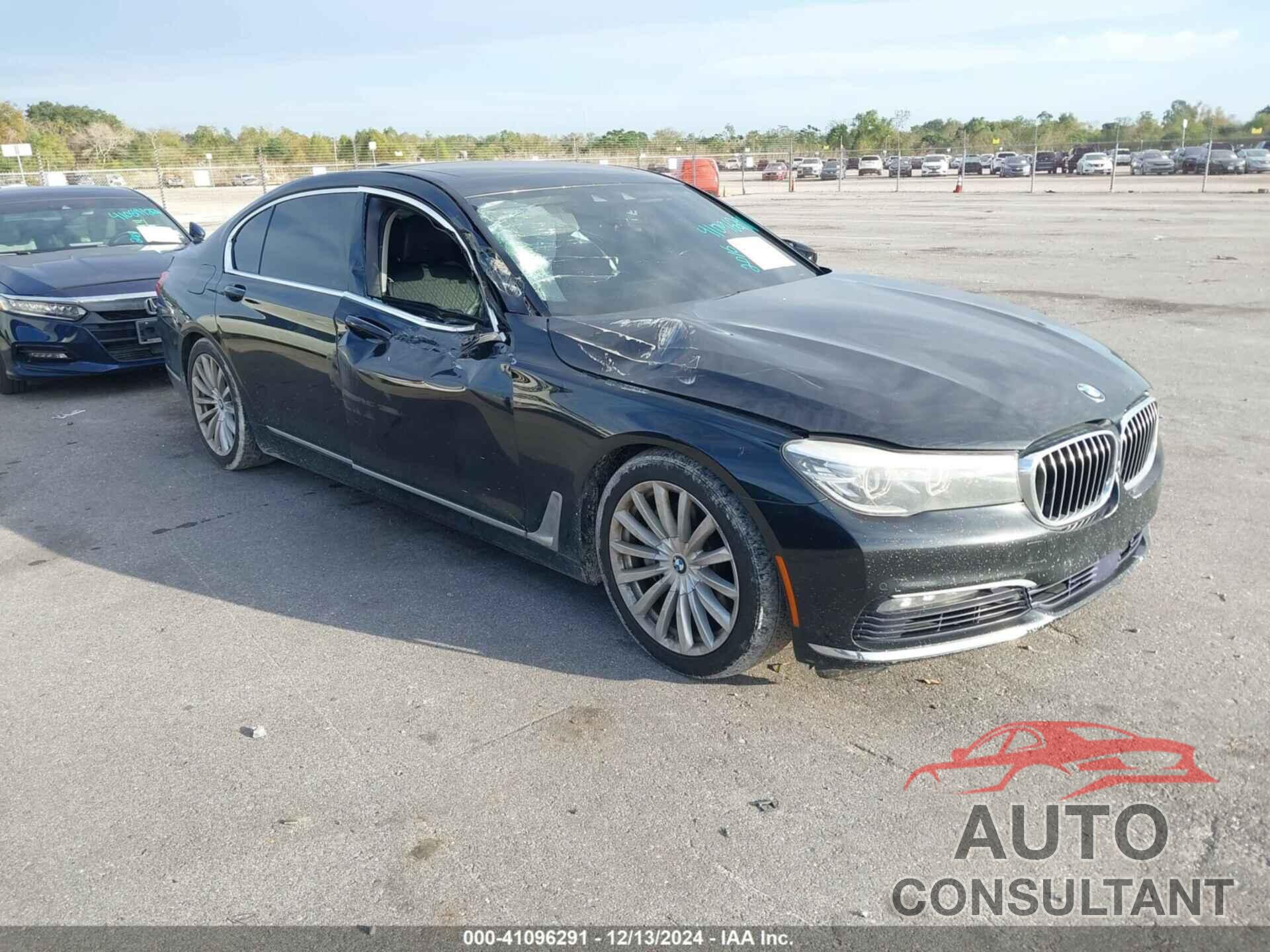 BMW 740I 2016 - WBA7E2C55GG504089