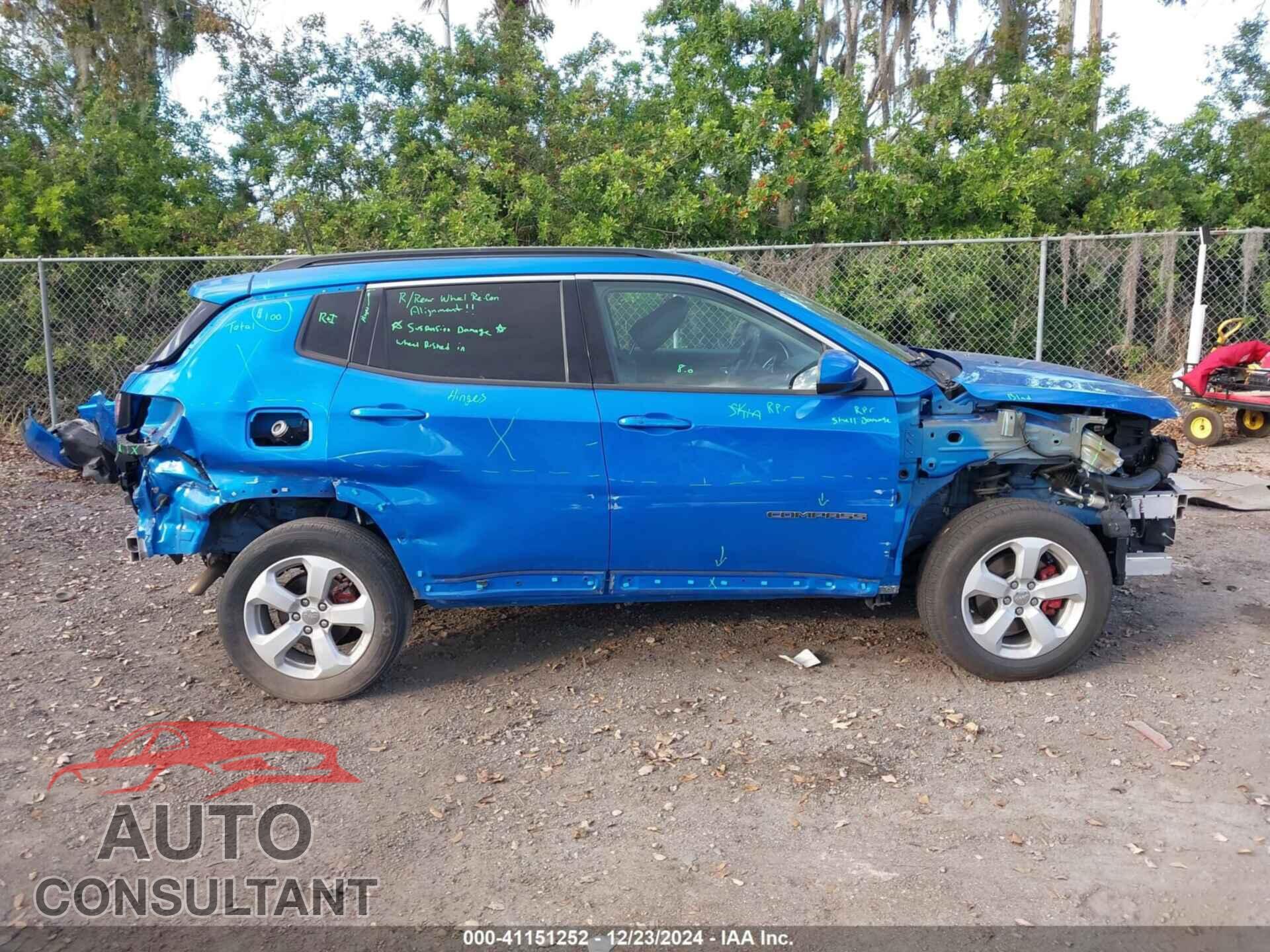 JEEP COMPASS 2020 - 3C4NJDBB7LT241005