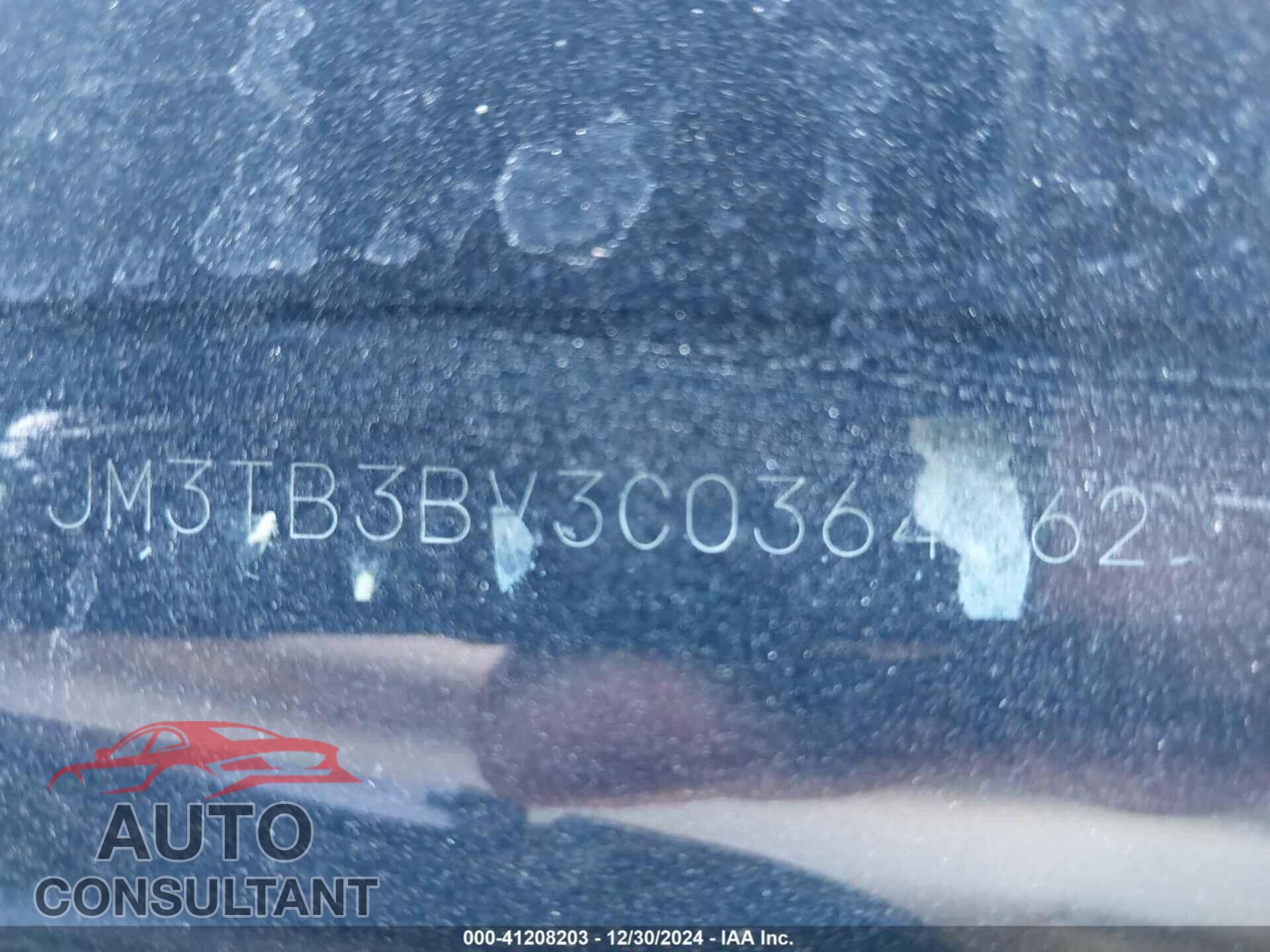 MAZDA CX-9 2012 - JM3TB3BV3C0364362