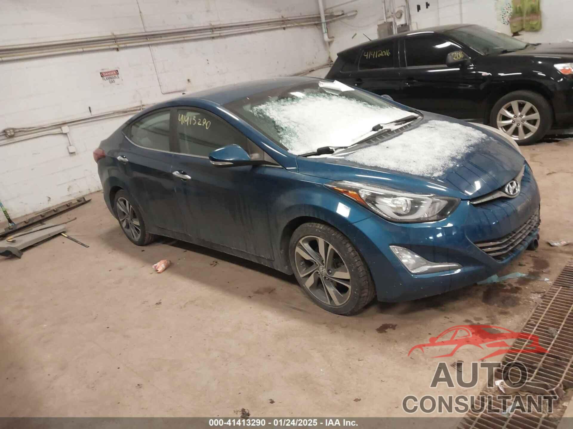 HYUNDAI ELANTRA 2014 - KMHDH4AEXEU139124