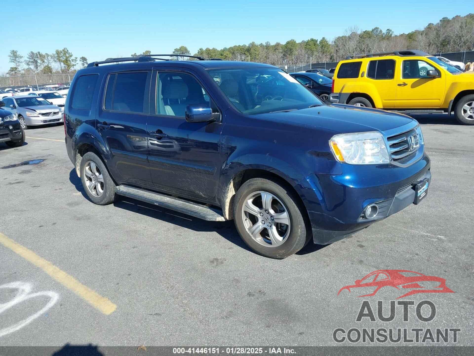 HONDA PILOT 2013 - 5FNYF3H53DB043886